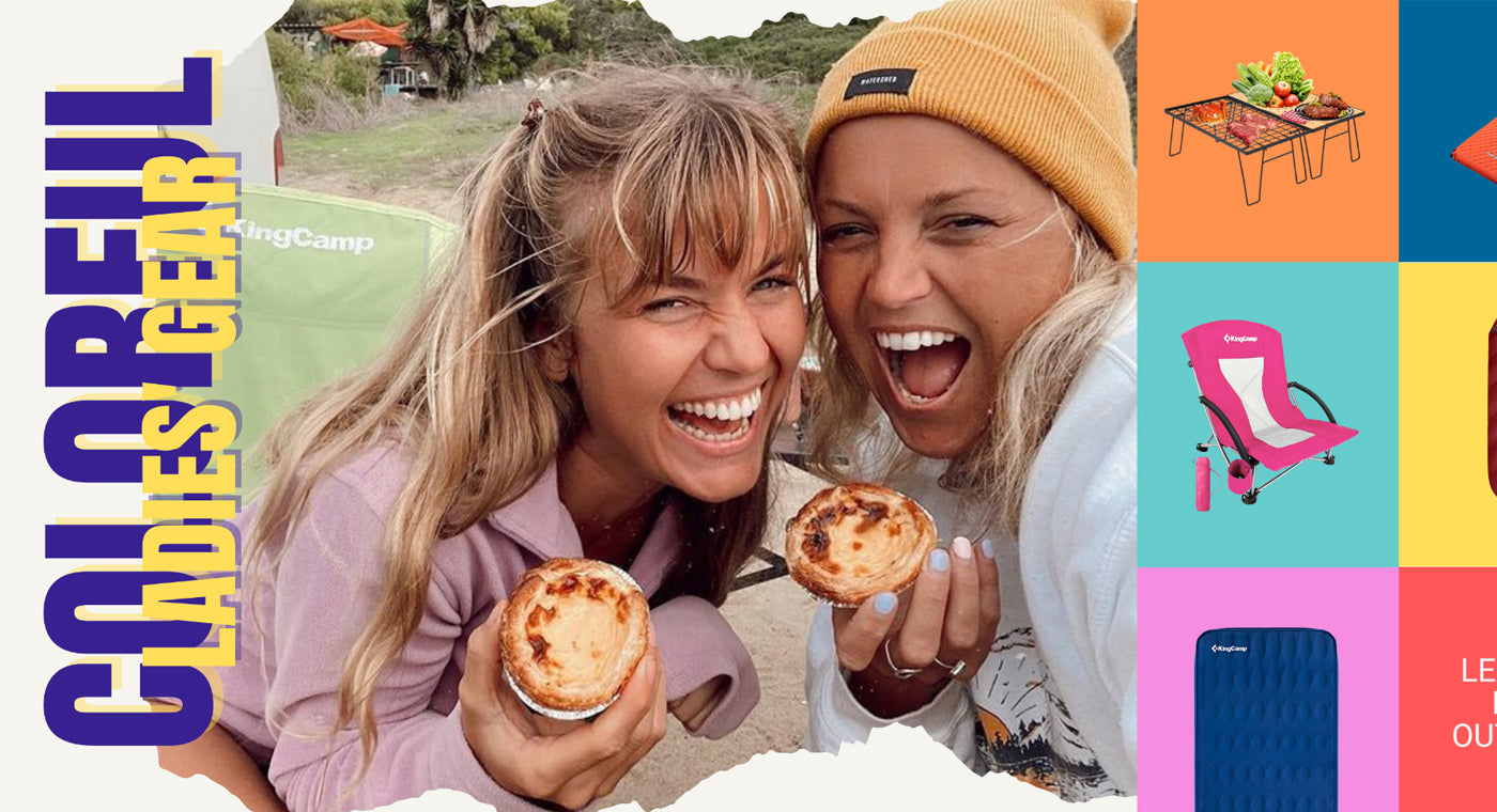 2021 Colorful Camping Gears For Ladies