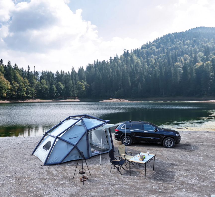 Transform Your SUV Camping Game with the KingCamp BOUNDLESS AIR3 Inflatable Tent
