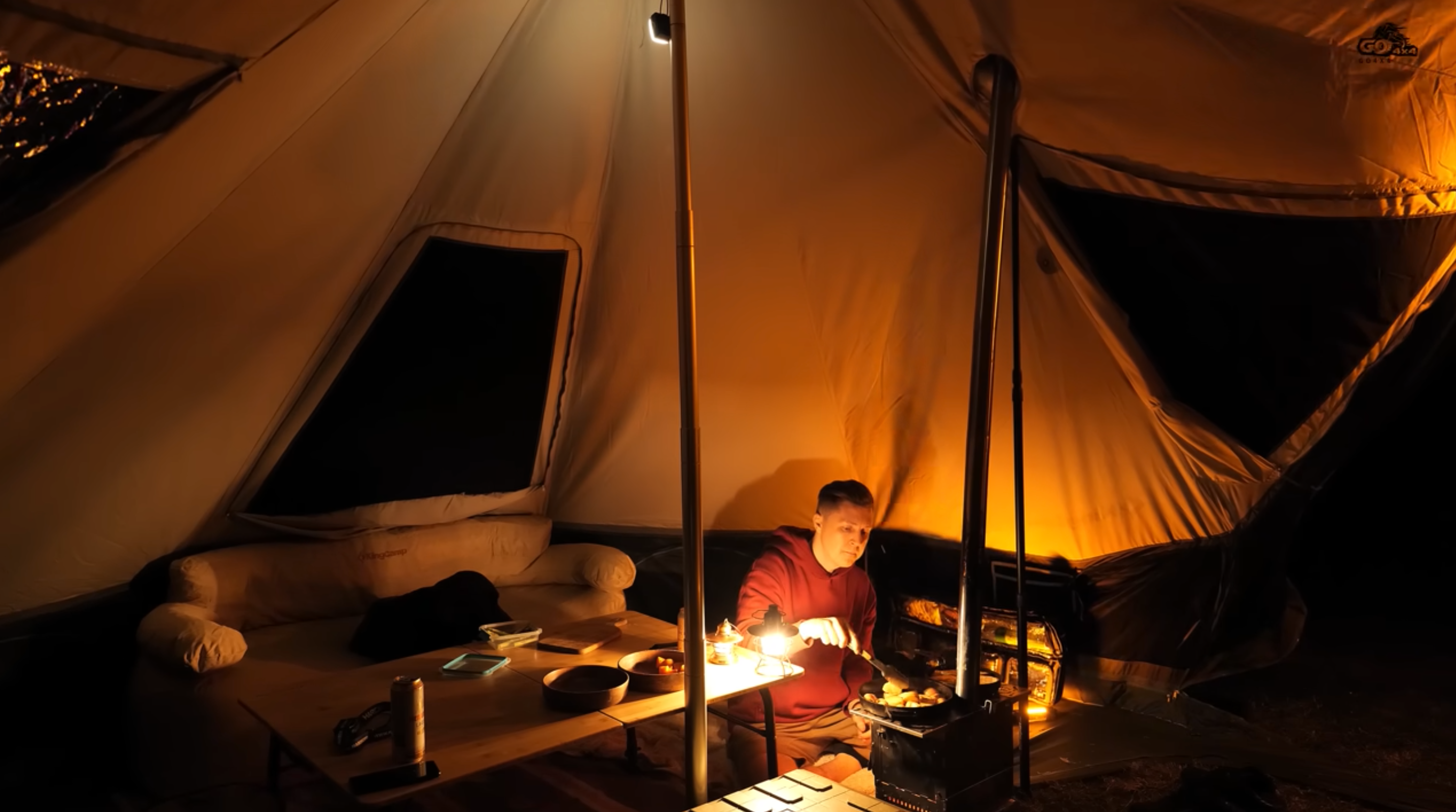Fire Safety in Tents: Proper Stove and Chimney Use
