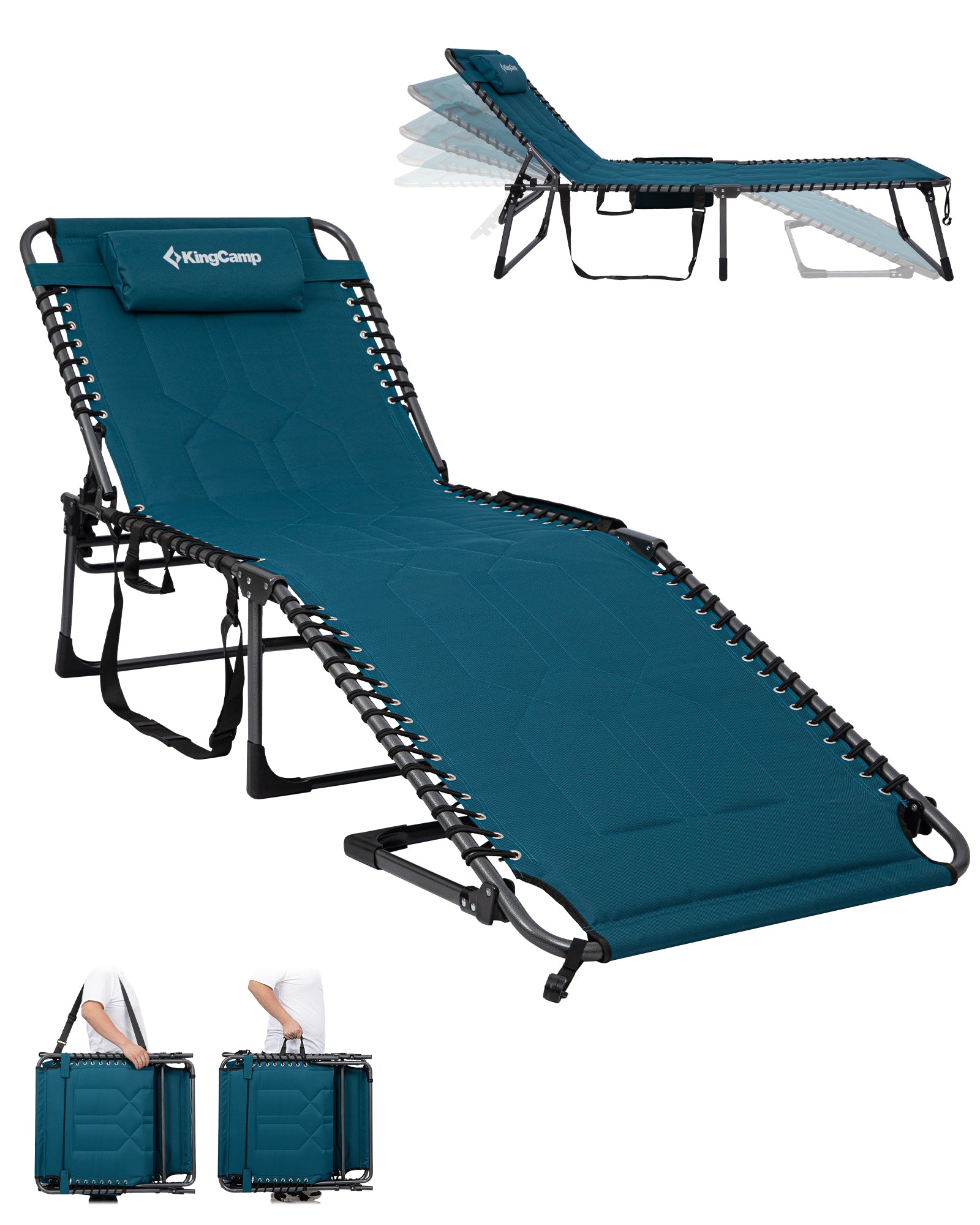 KingCamp Magnolia B40 Oversized Padded Lounge Chair