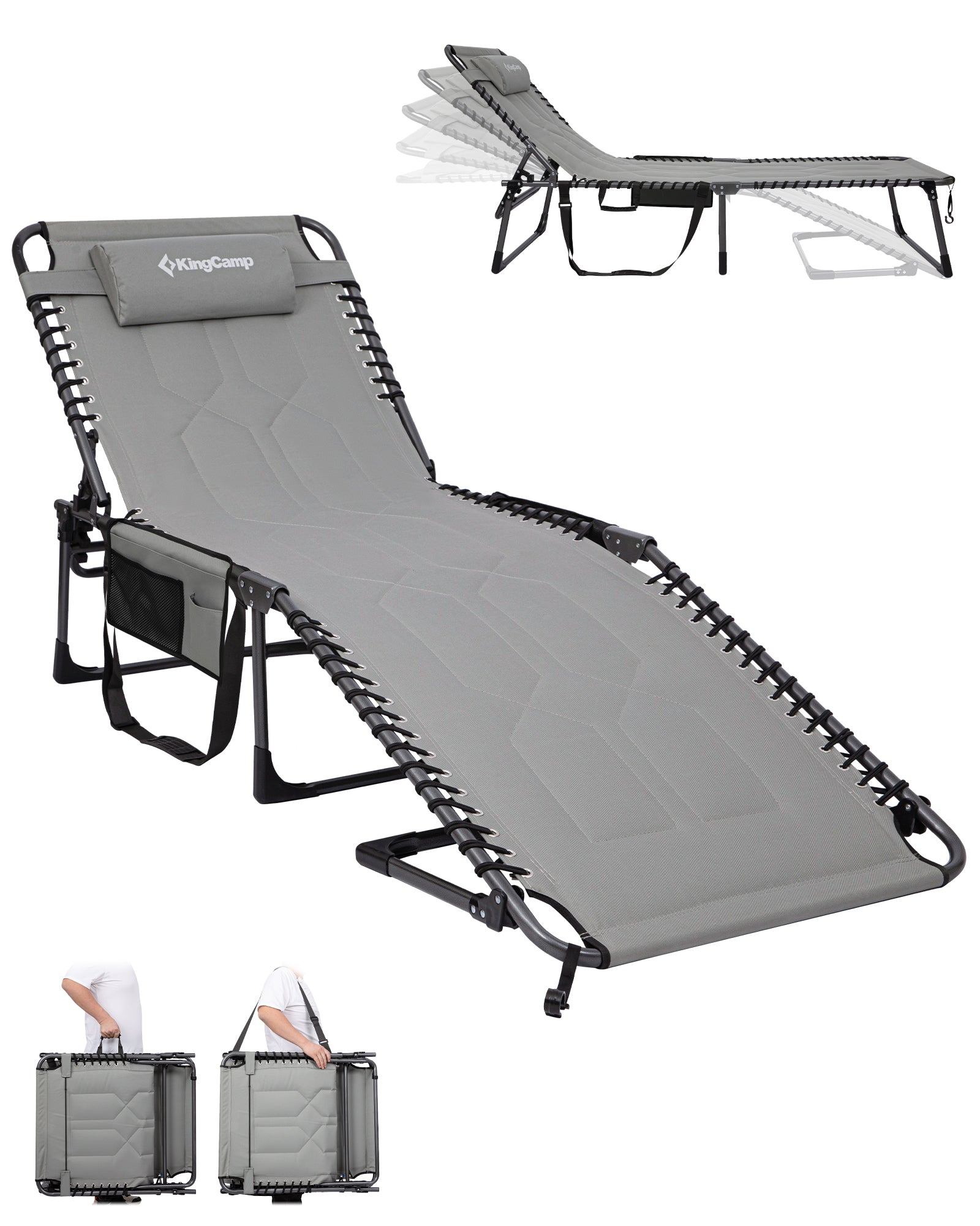 KingCamp Magnolia B40 Oversized Padded Lounge Chair