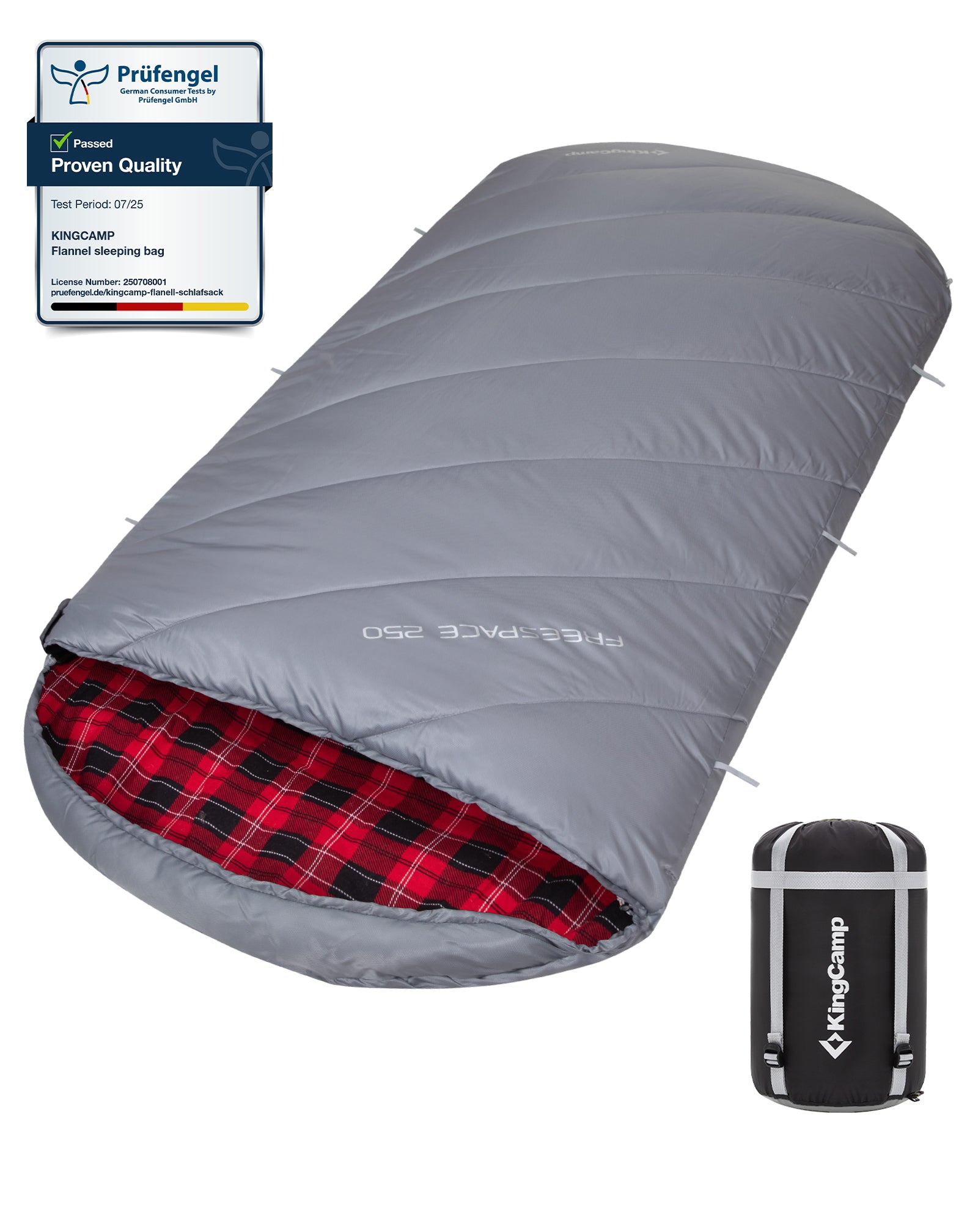 KingCamp Plus Size 3-4 Season Sleeping Bag