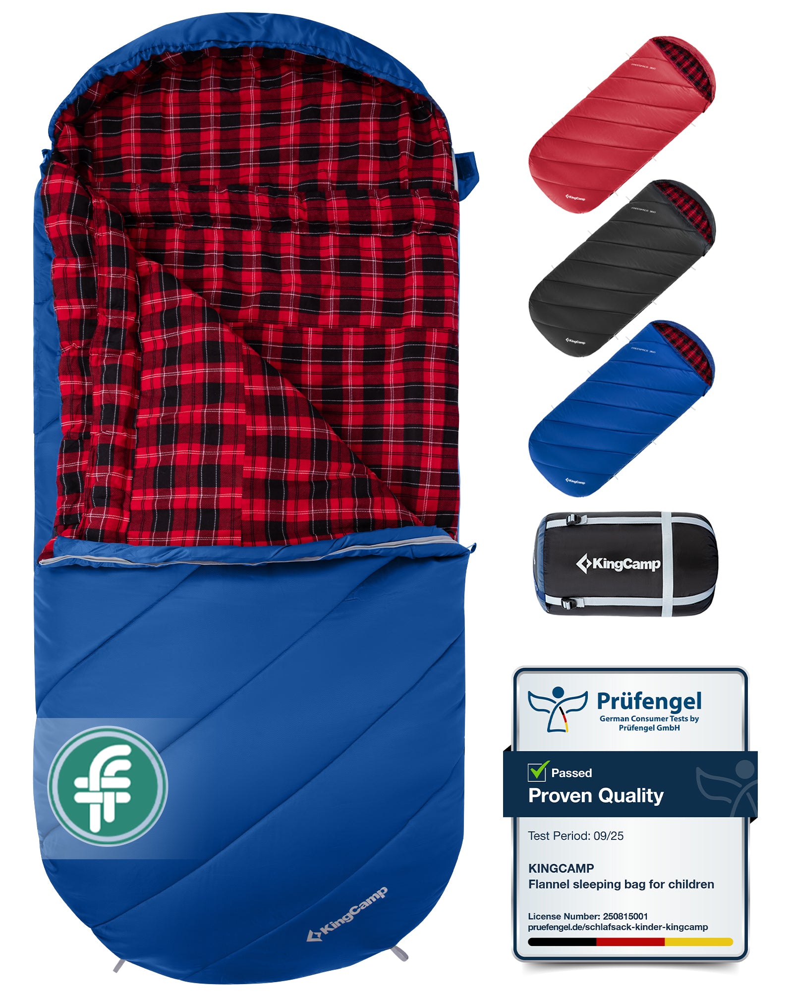 KingCamp Plus Size 3-4 Season Sleeping Bag