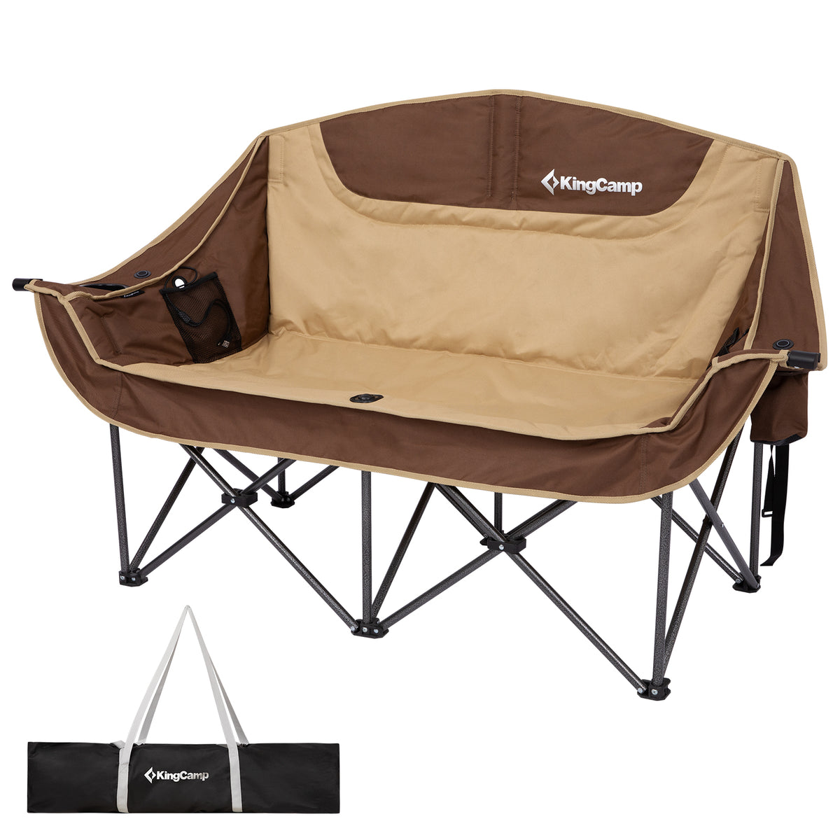 KingCamp CANNA C20 Heated Loveseat Double Seat Chair
