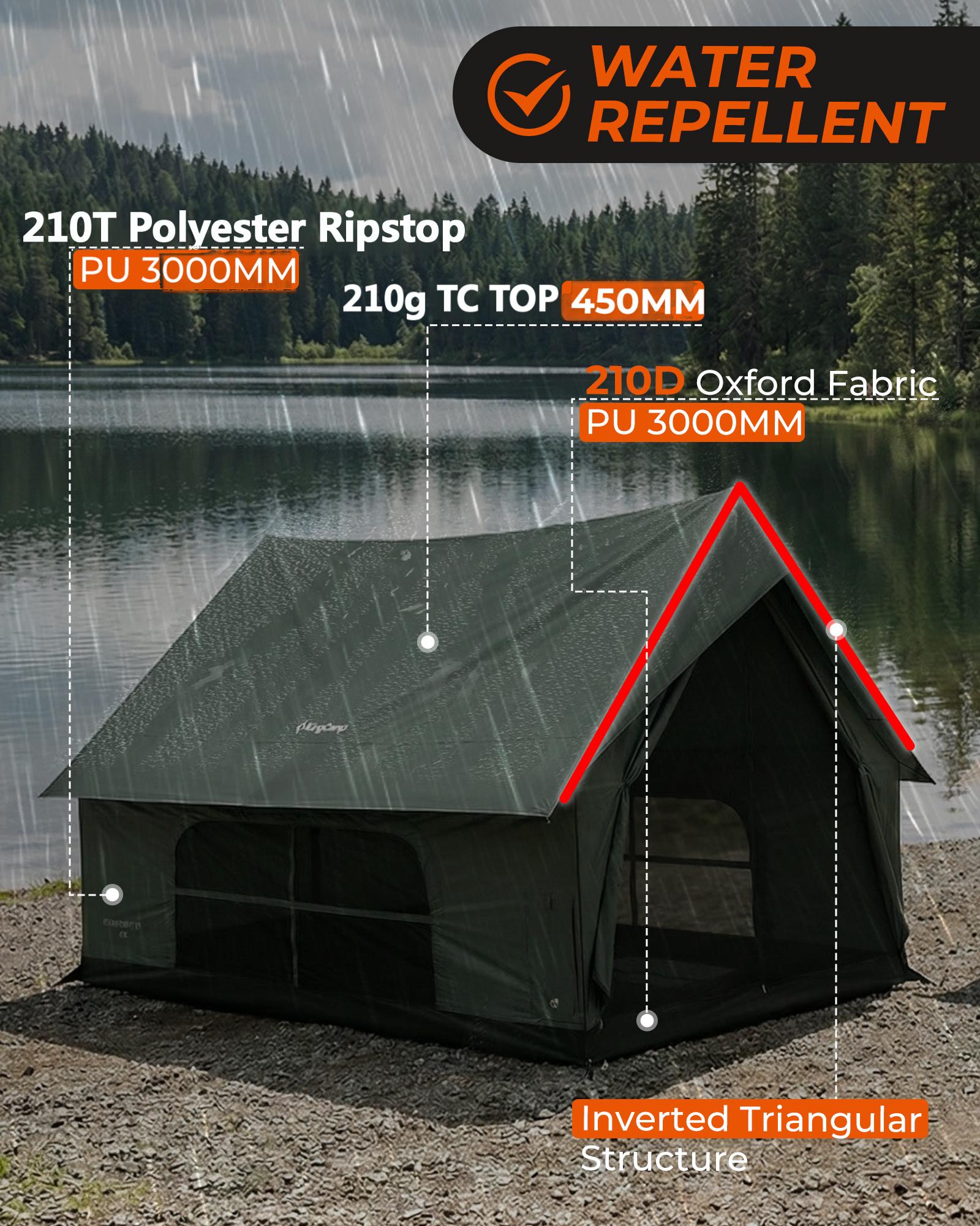 KingCamp MOUNTAIN IN C5 Cabin Tent with Stove Jack | Pre-Order