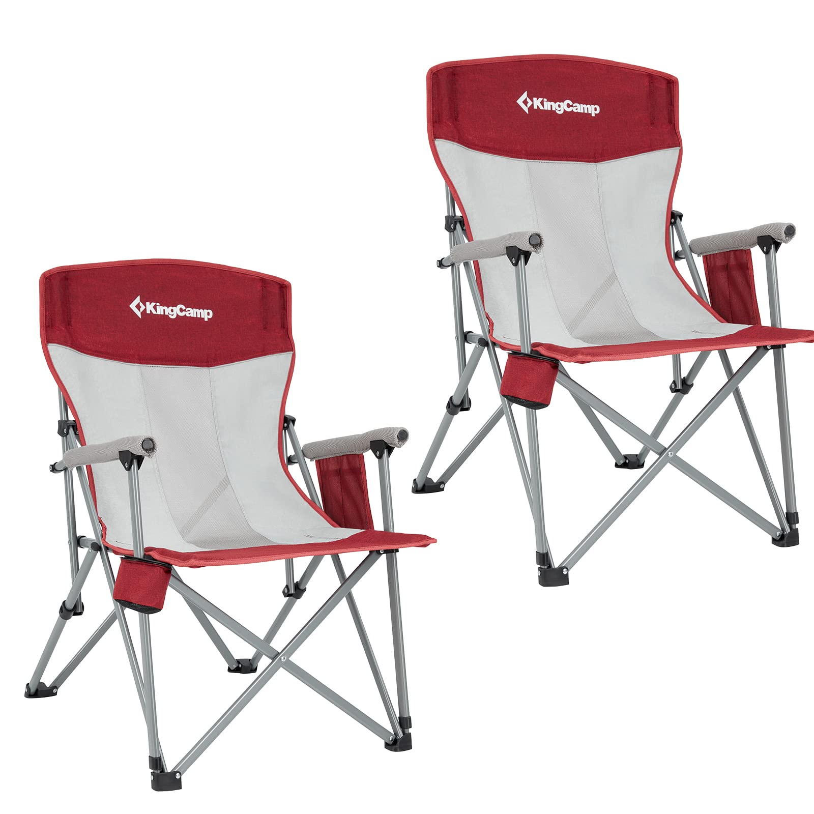 KingCamp Camping Hard Armchair Set of 2