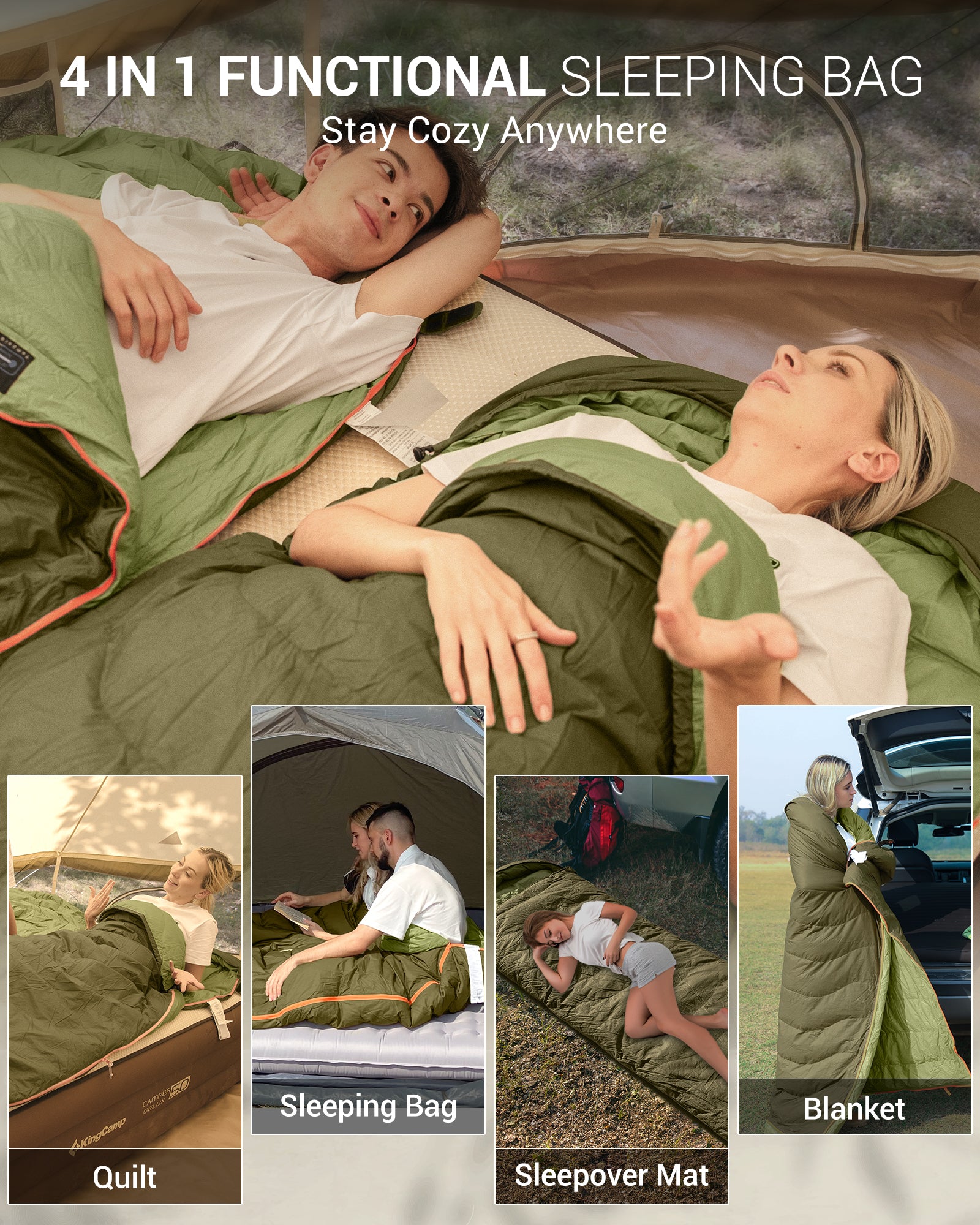 KingCamp FAVOURER ECO 0-Degree Sleeping Bag