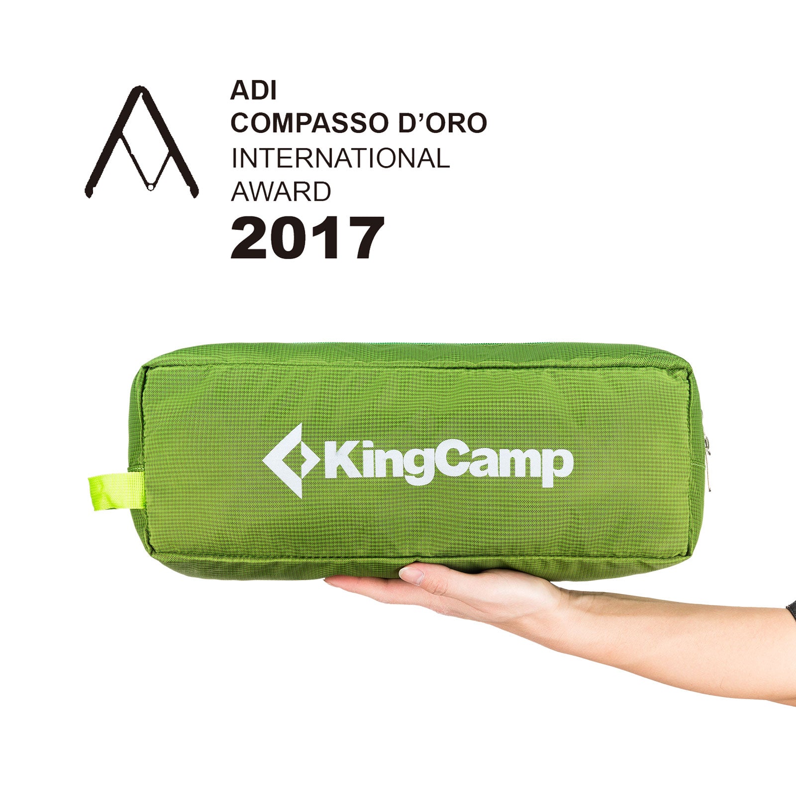 Kingcamp Ultralight Folding Camping Cot | ADI Compasso d'Oro Award 2017