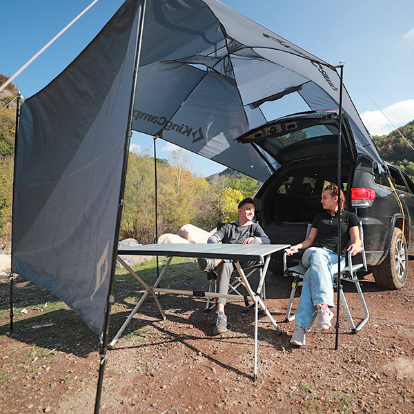 one day trip Glamping KingCamp family camping gear