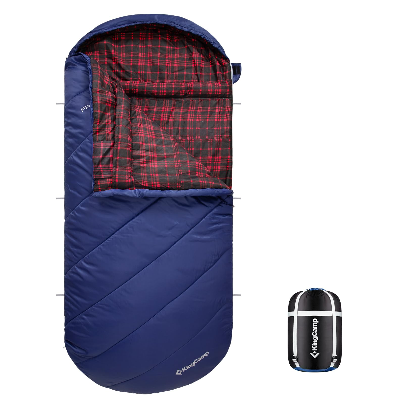 KingCamp Plus Size 3-4 Season Sleeping Bag