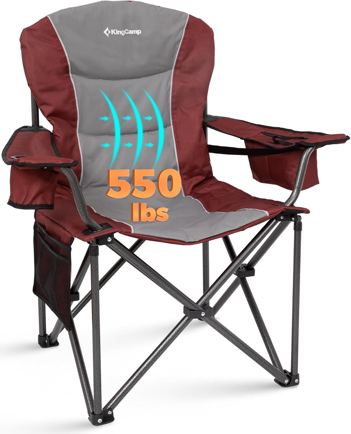 KingCamp JUNIPER C10 Adjustable Armchair with Lumbar Support