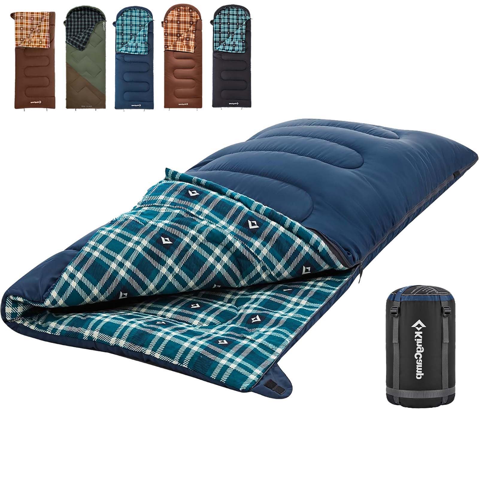 KingCamp Cotton Flannel 3 Season Sleeping Bags