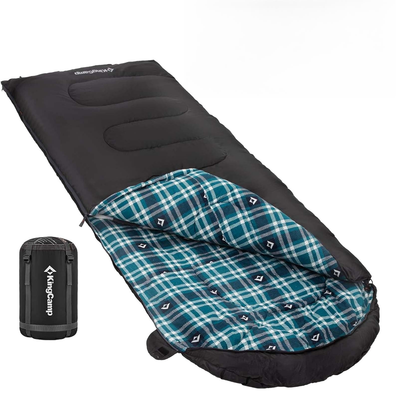 KingCamp Flannel Liner 3 Season Sleeping Bags