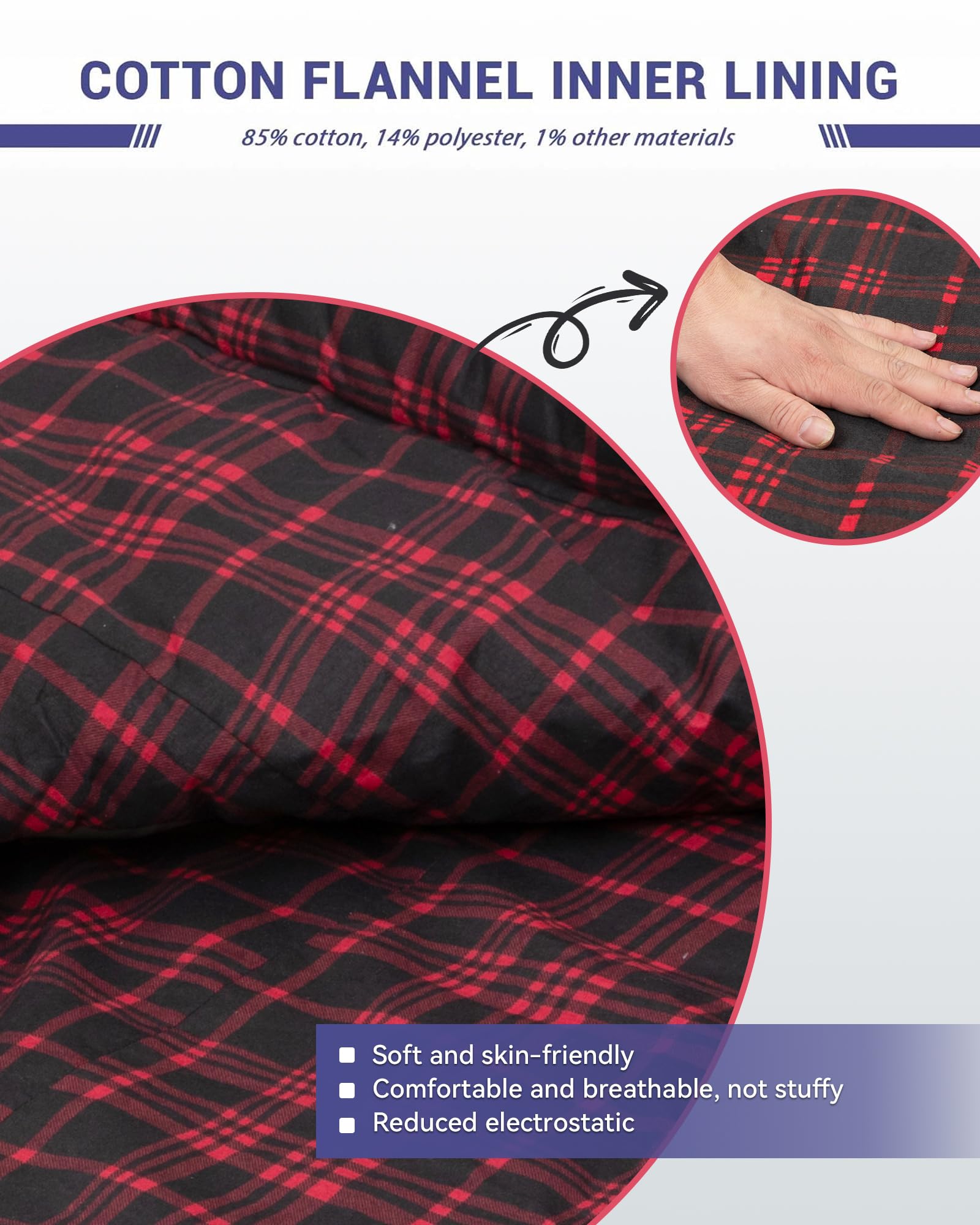 KingCamp Plus Size 3-4 Season Sleeping Bag