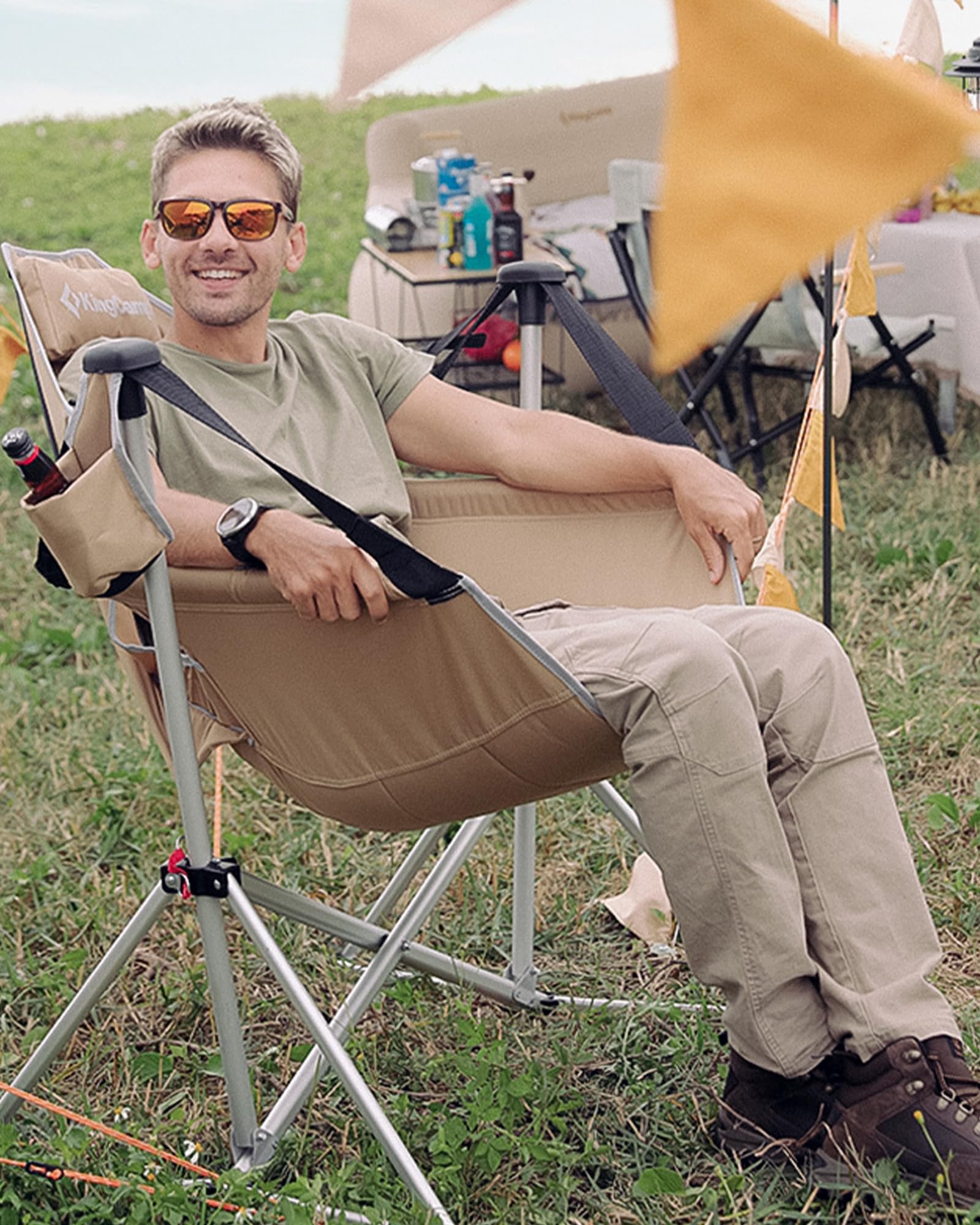 KingCamp Aluminum Alloy Swing Camping Hammock Chair