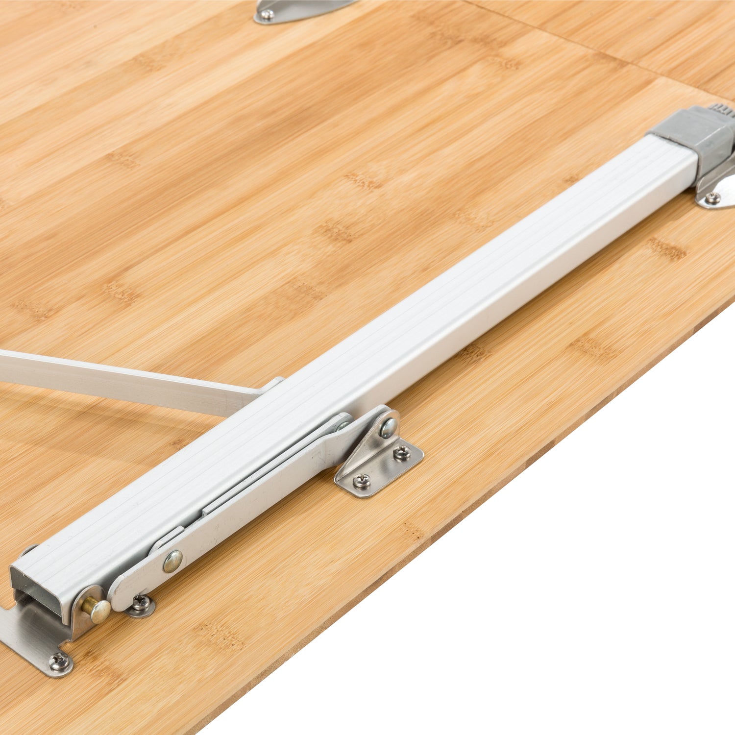 KingCamp 2-Folded 6 People Bamboo Folding Table (47x27)