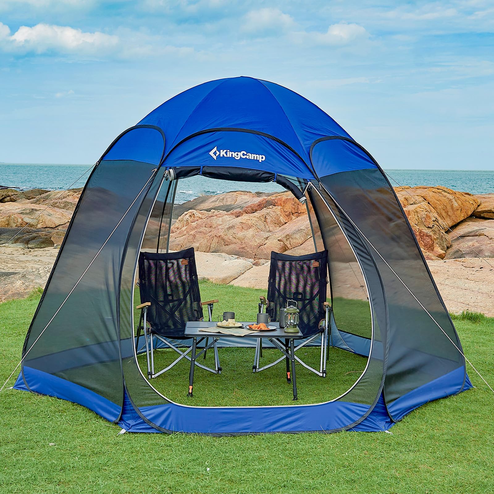 KingCamp CAIRO 2 10x7 Pop Up Screen Mosquito Canopy Tent