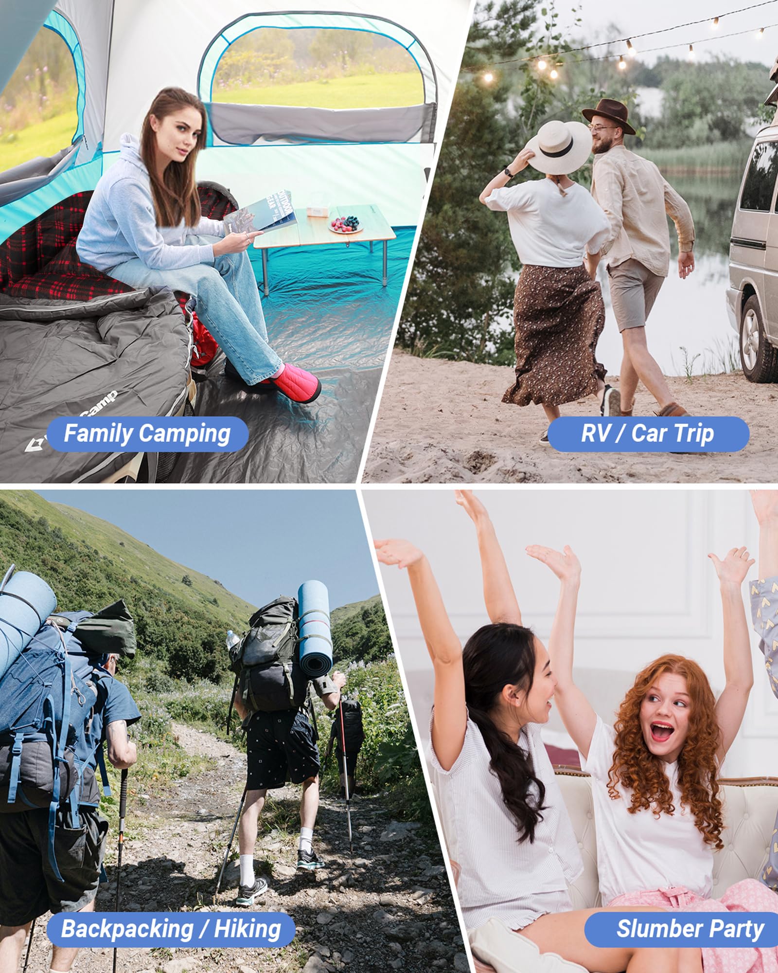 KingCamp Plus Size 3-4 Season Sleeping Bag