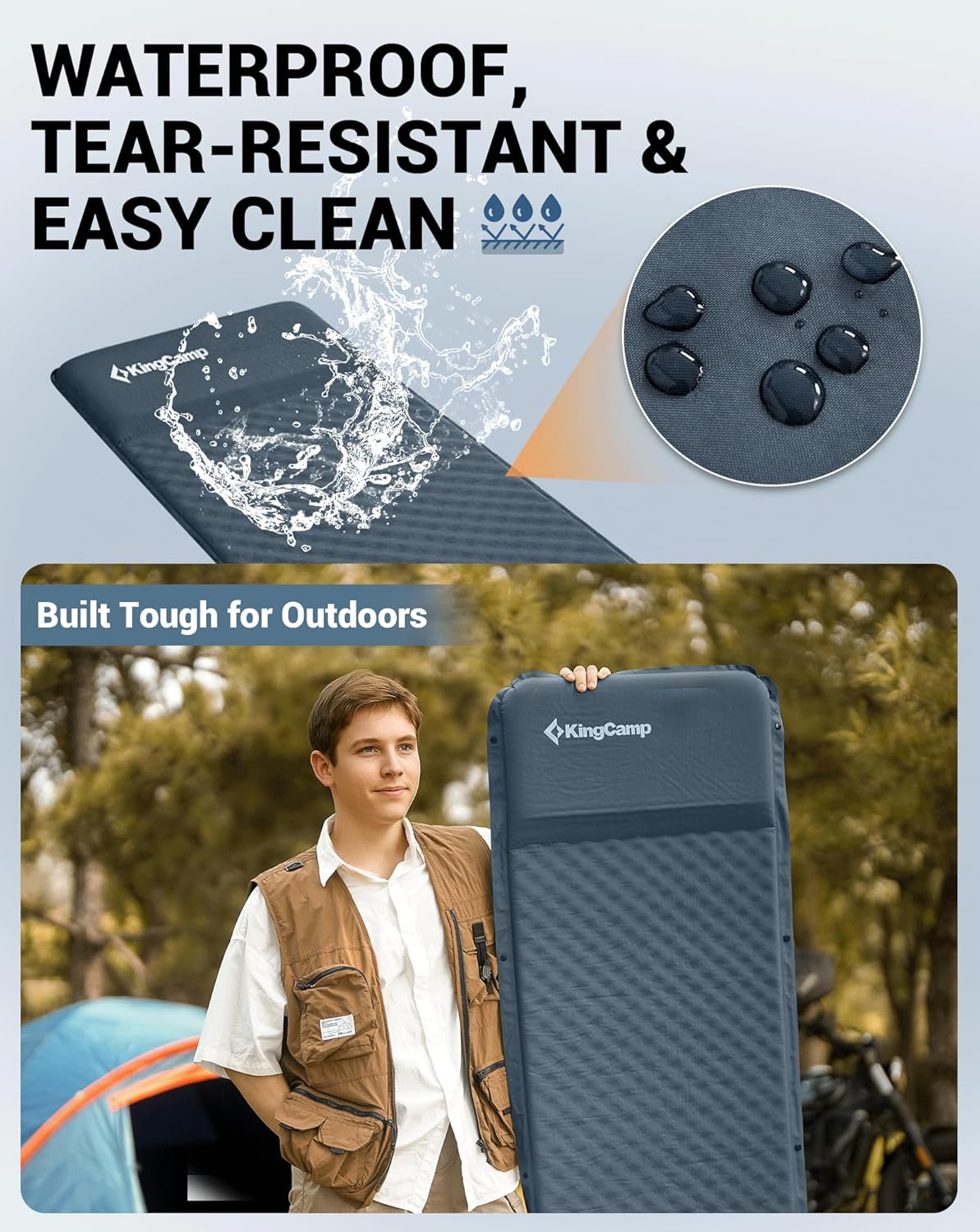 KingCamp Classic Light Self-Inflating Sleeping Pad