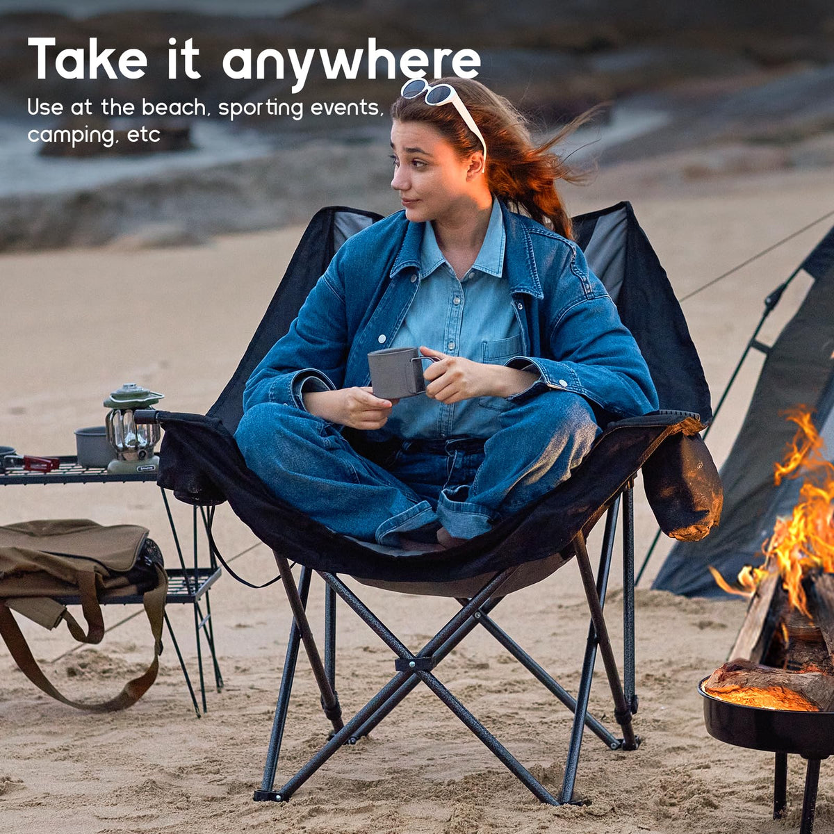 Outdoor Folding 4tek Heated Portable Chair Gci Outdoor Freestyle