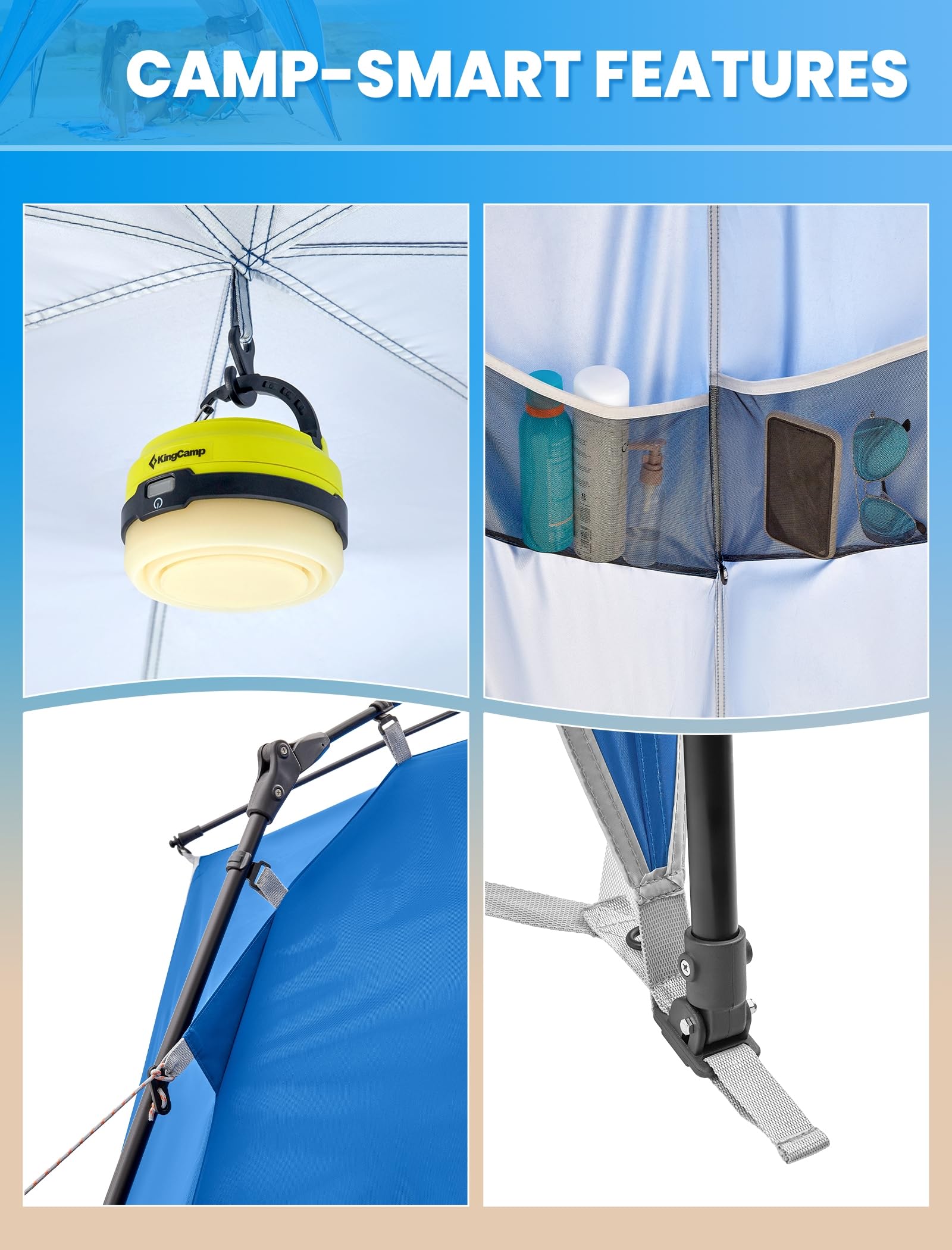 KingCamp Quick-up Sun Shelter Canopy