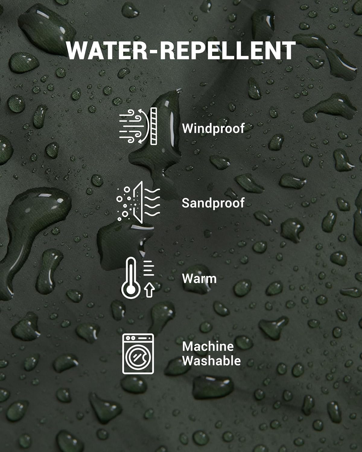 KingCamp Solid Sherpa Fleece Camping Blanket