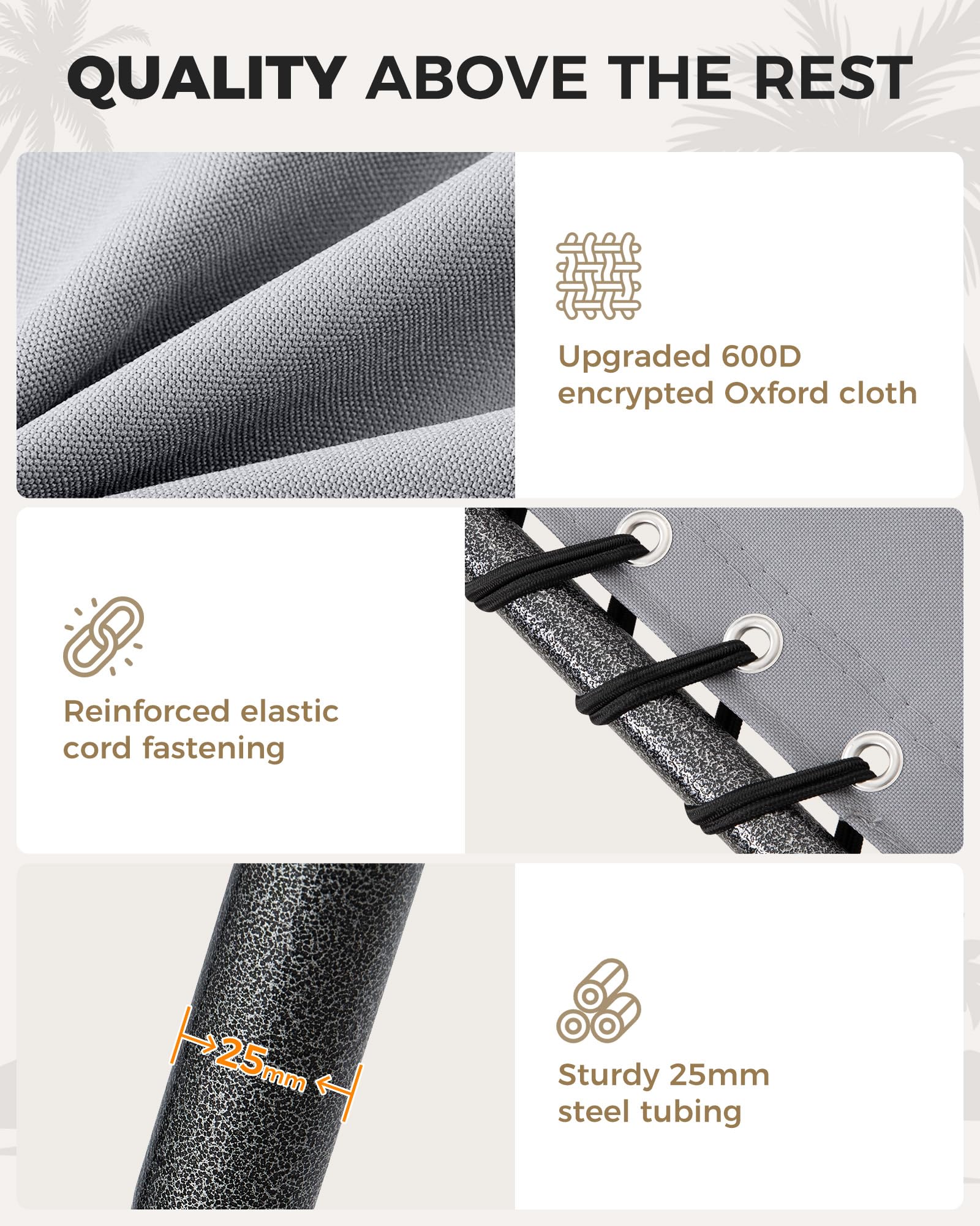 KingCamp MAGNOLIA B20 PLUS Folding Lounge Chair