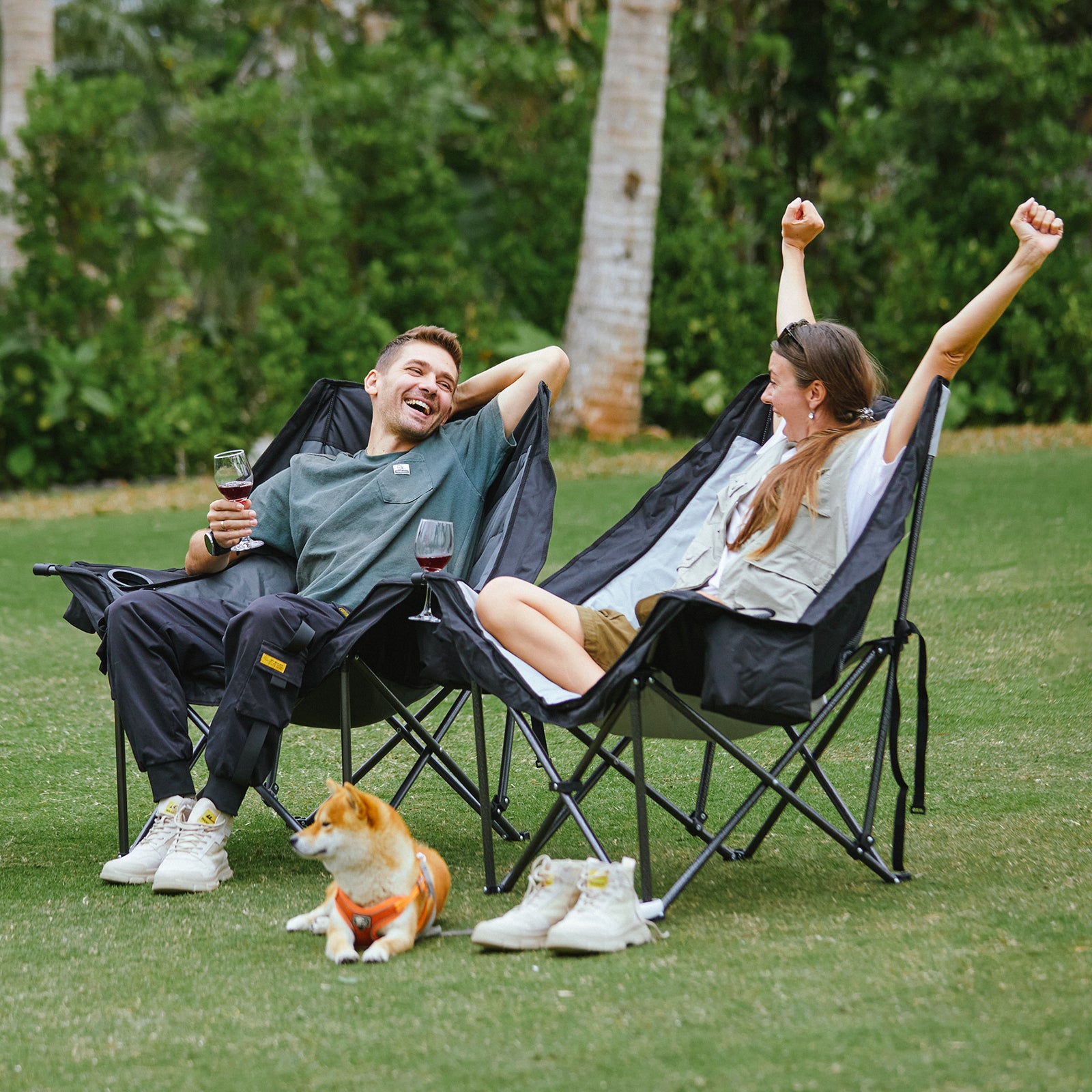 KingCamp CANNA C10 PLUS Oversized Padded Camping Chair