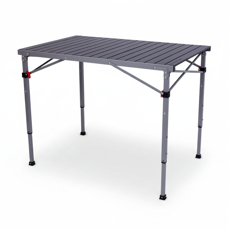 KingCamp GRANITE C10 PLUS Adjustable Folding Aluminum Table 42x27