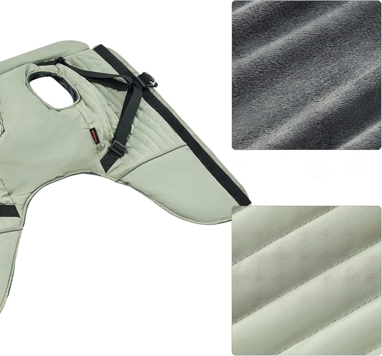 KingCamp PETS Winter Dog Coat with Harness