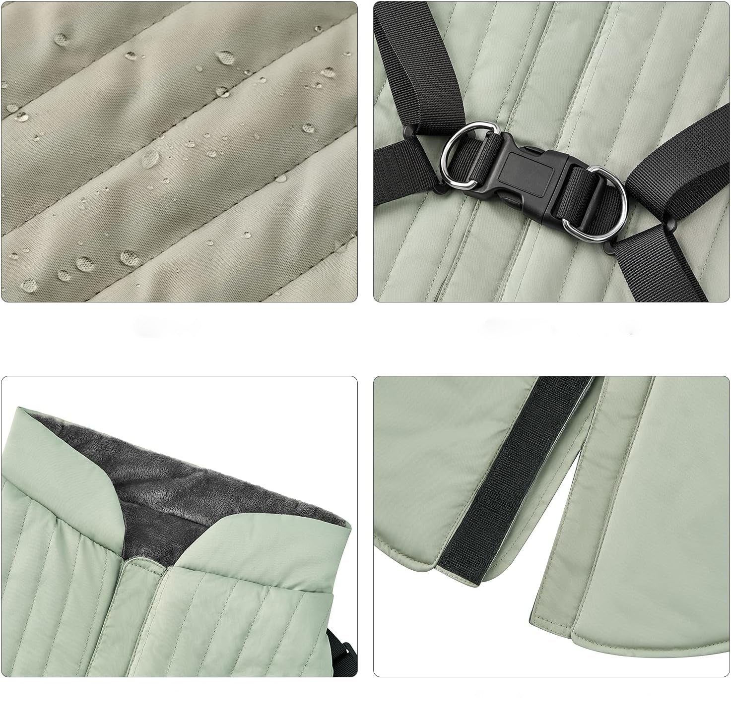 KingCamp PETS Winter Dog Coat with Harness