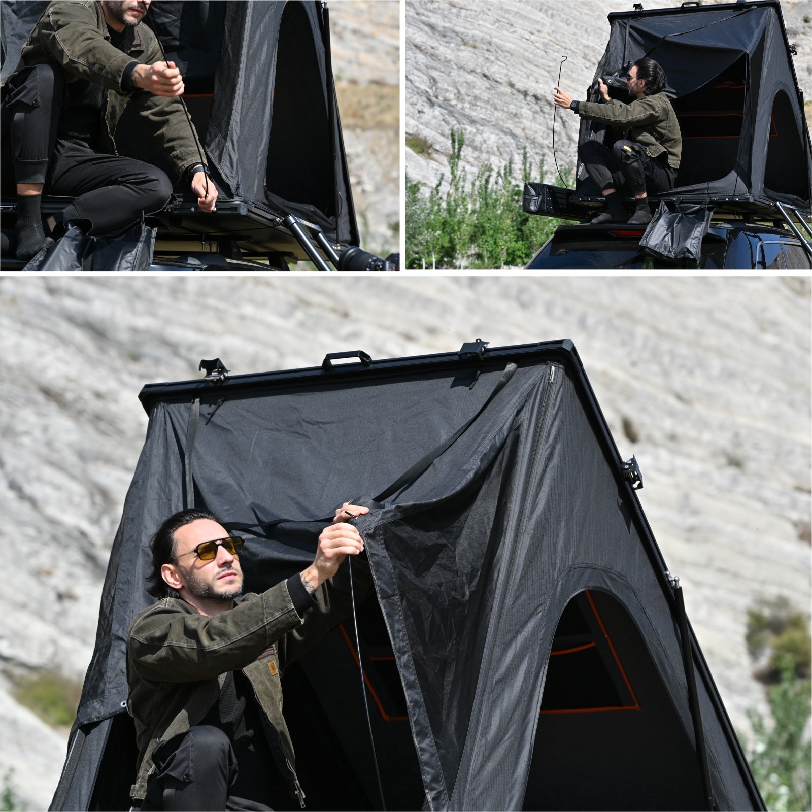 KingCamp ENDLESS 8 Aluminum Hardshell Rooftop Tent