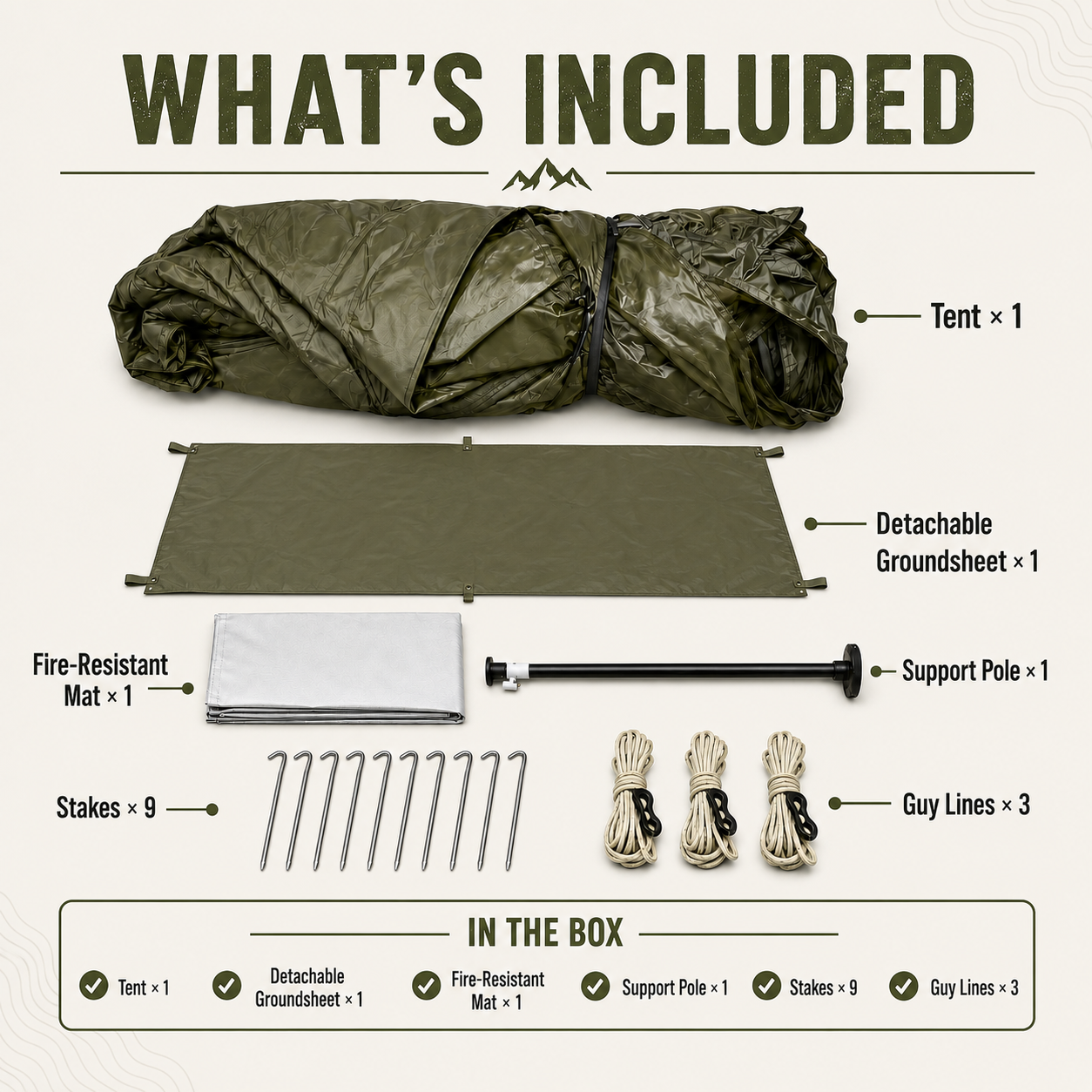 KingCamp Snowhouse X2 Insulated Instant Tent with Stove Jack