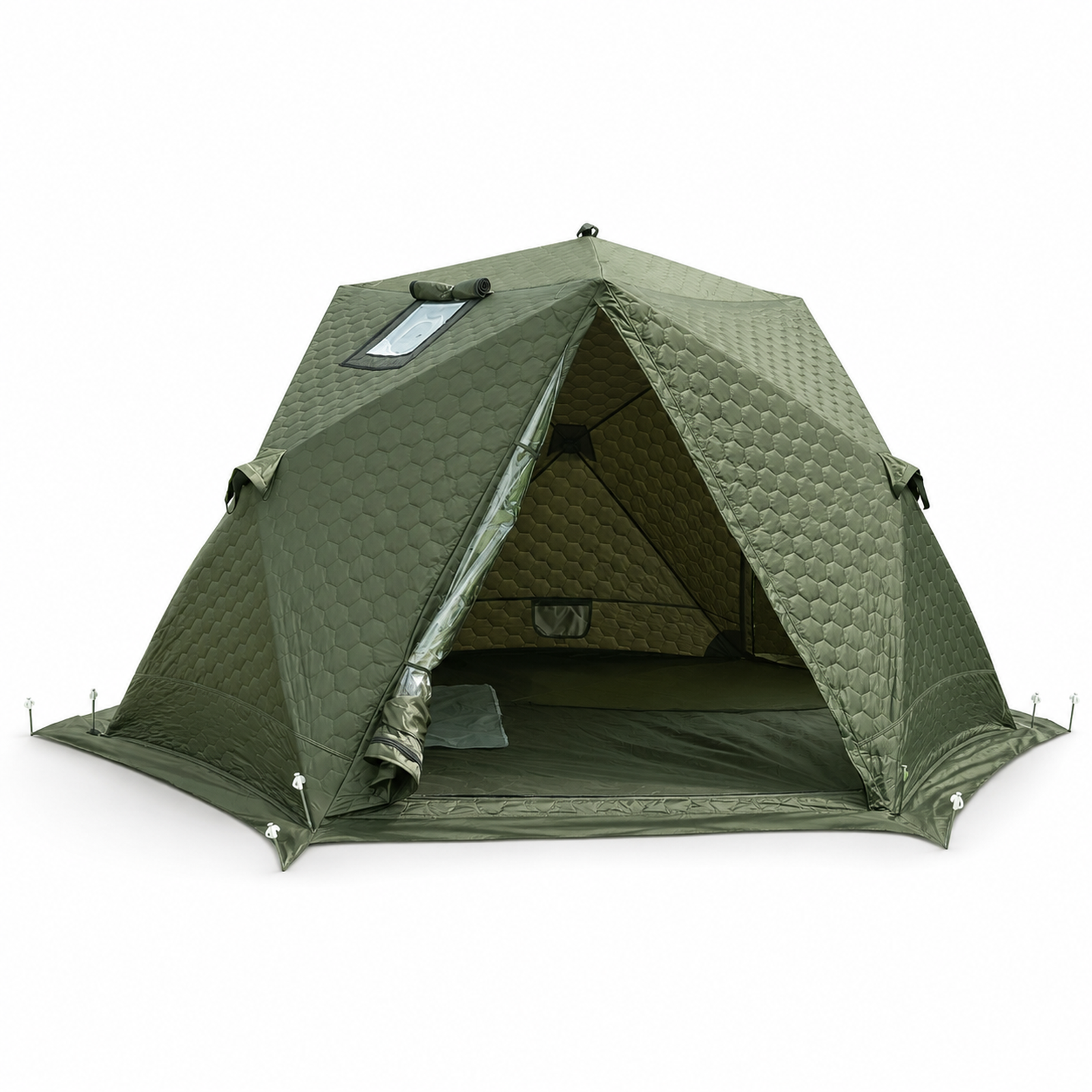 KingCamp Snowhouse X2 Insulated Instant Tent with Stove Jack