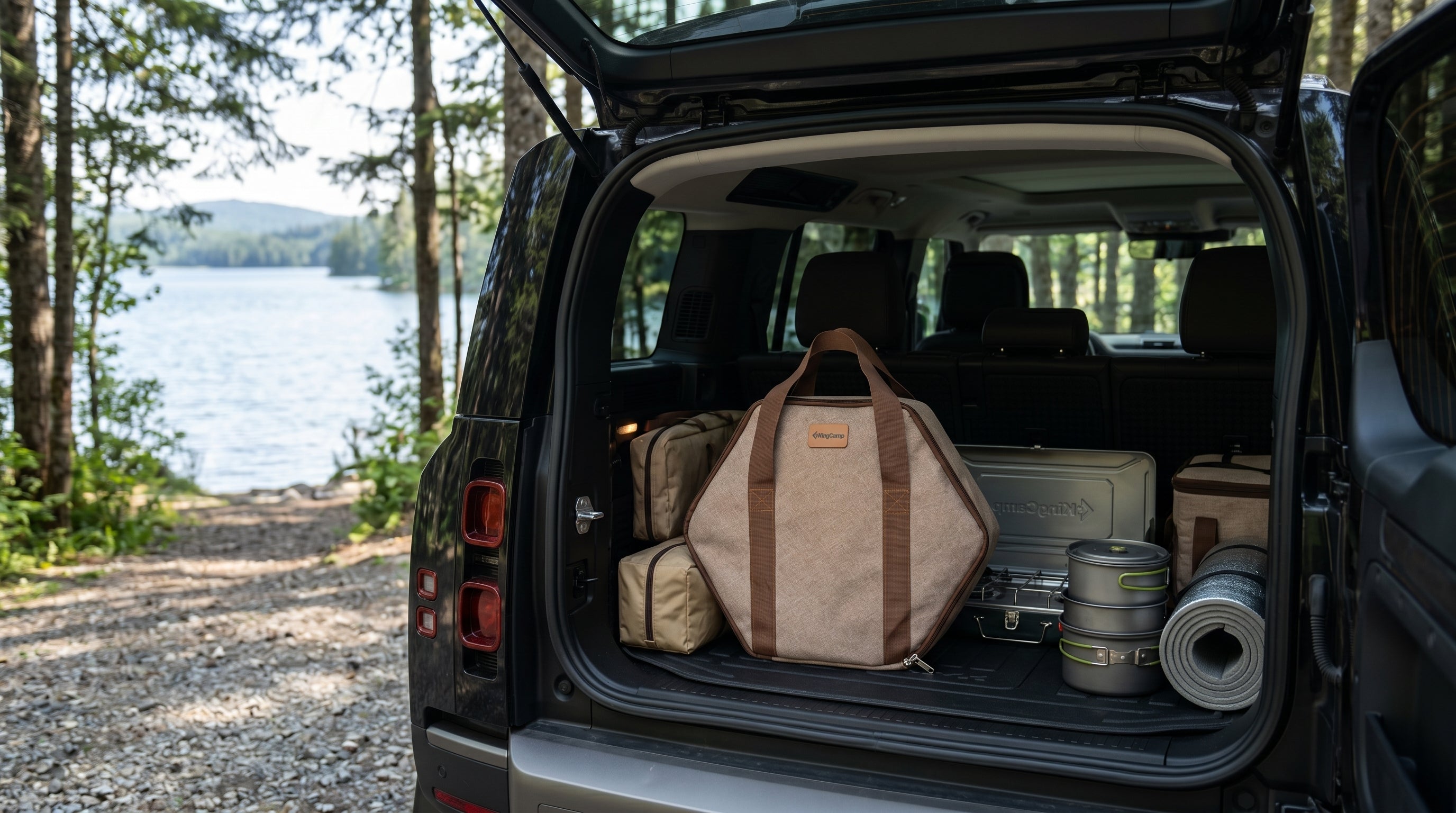 KingCamp Hexagonal Telescopic Wood-Burning Stove