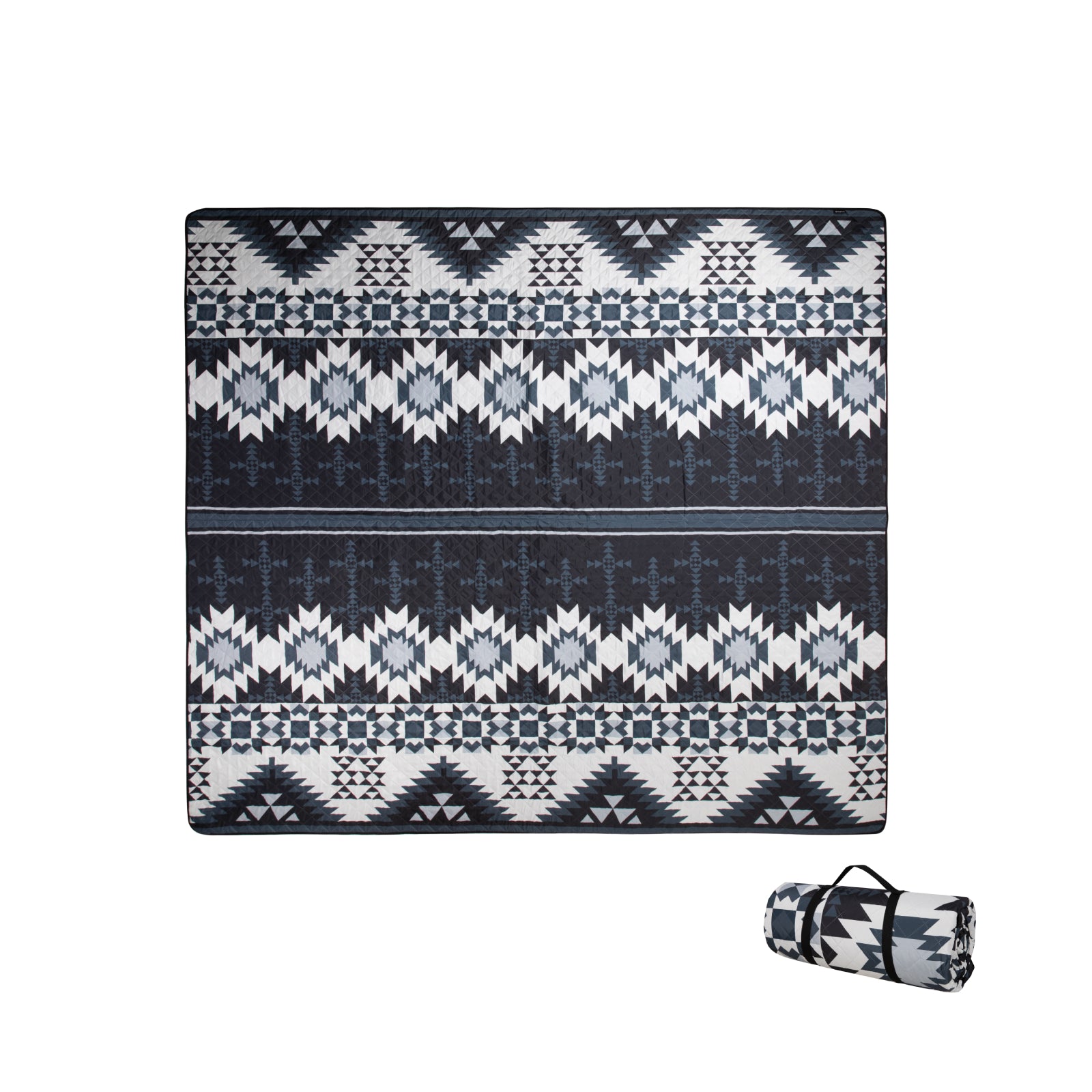 KingCamp ISIAY MAX 2.8 Extra-Large Waterproof Camping Tent Mat - Aztec Pattern
