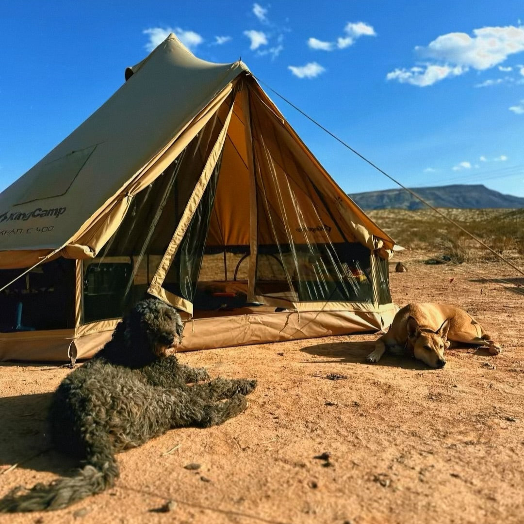 KingCamp KHAN C 400/500 4-Season Bell Tent