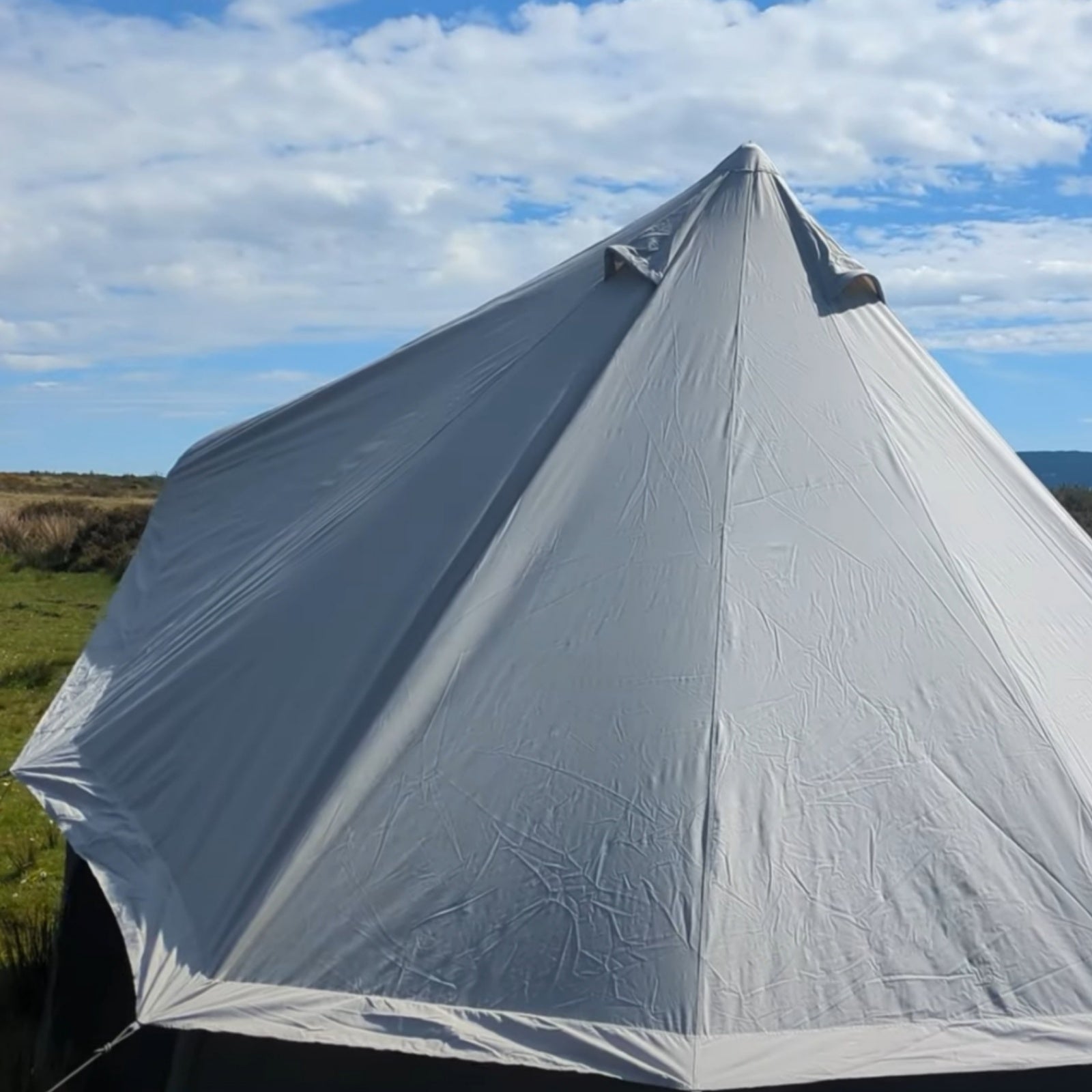 KingCamp KHAN LIGHT 400/500 Canvas Bell Tent
