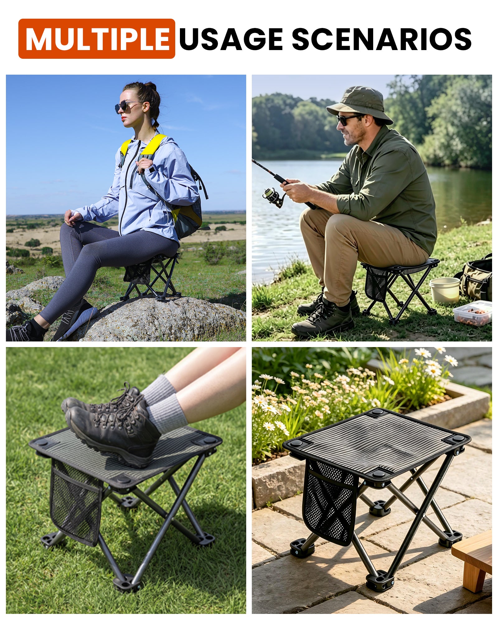 KingCamp Mini Folding Camping Stool