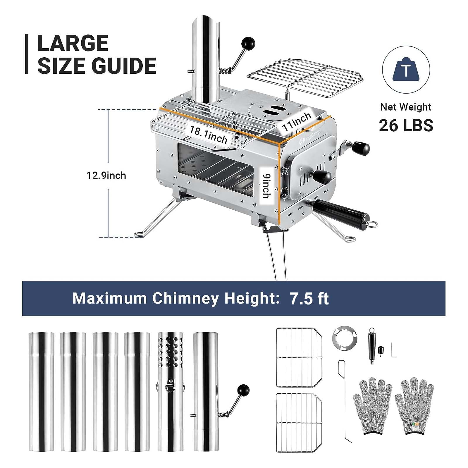 KingCamp Surefire Tent Stove
