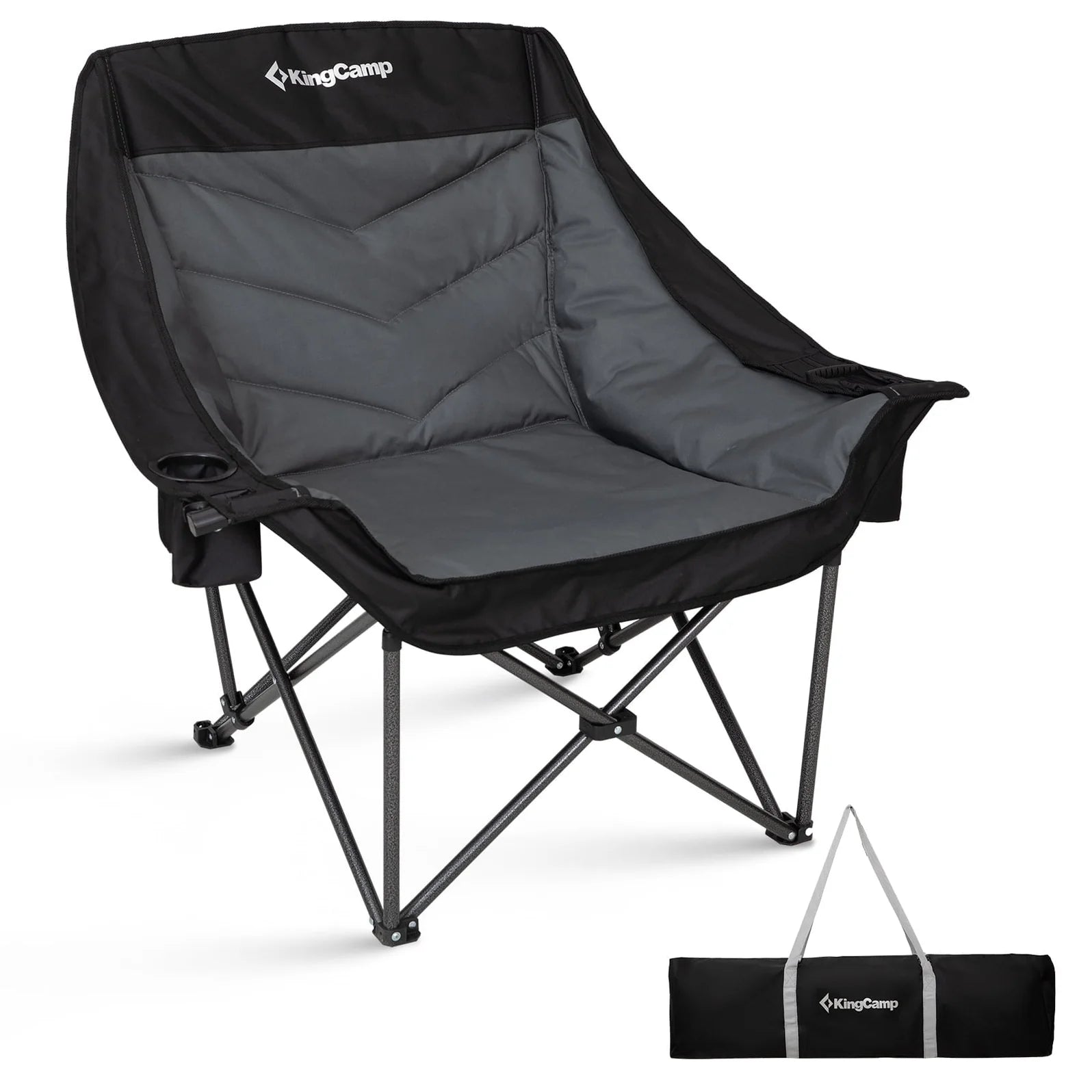 KingCamp CANNA C10 PLUS Oversized Padded Camping Chair