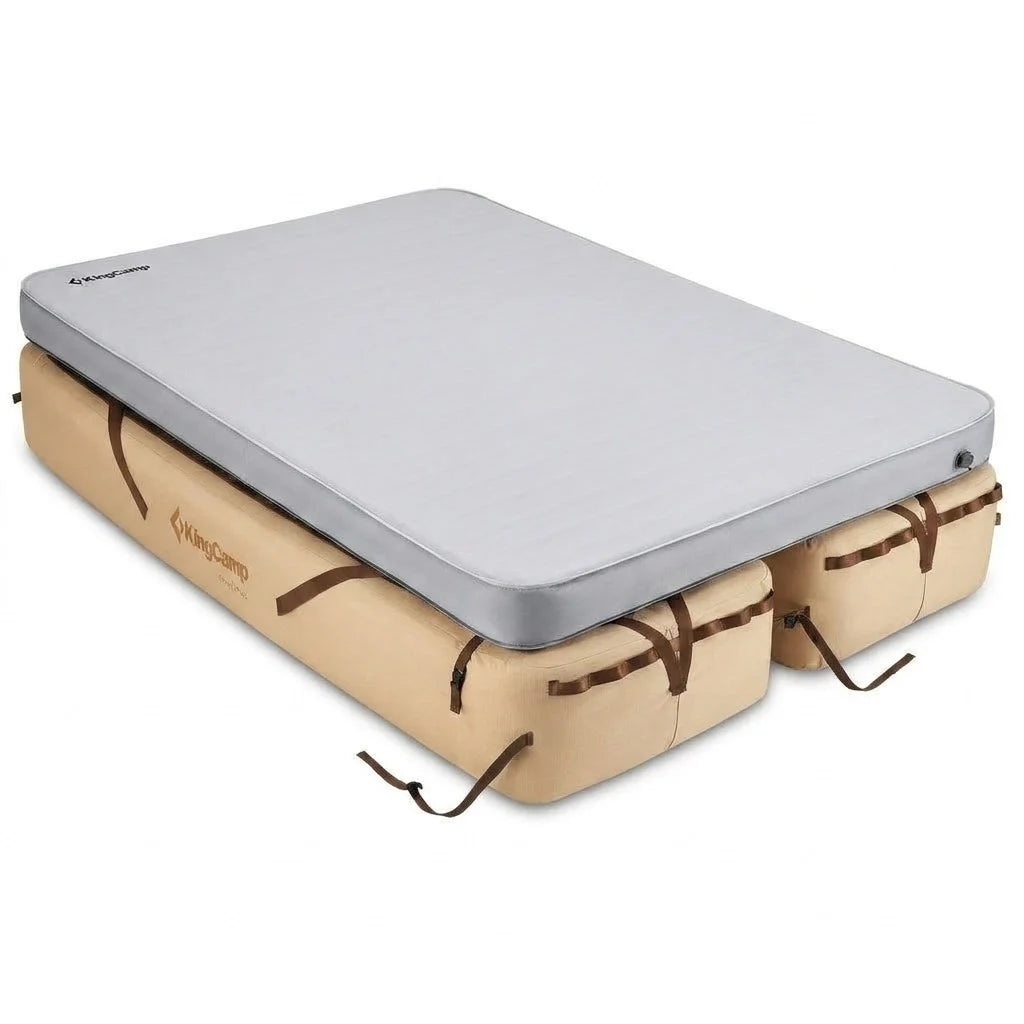 KingCamp Premium Double Sleeping Pad & Air Mattress Frame Bundle