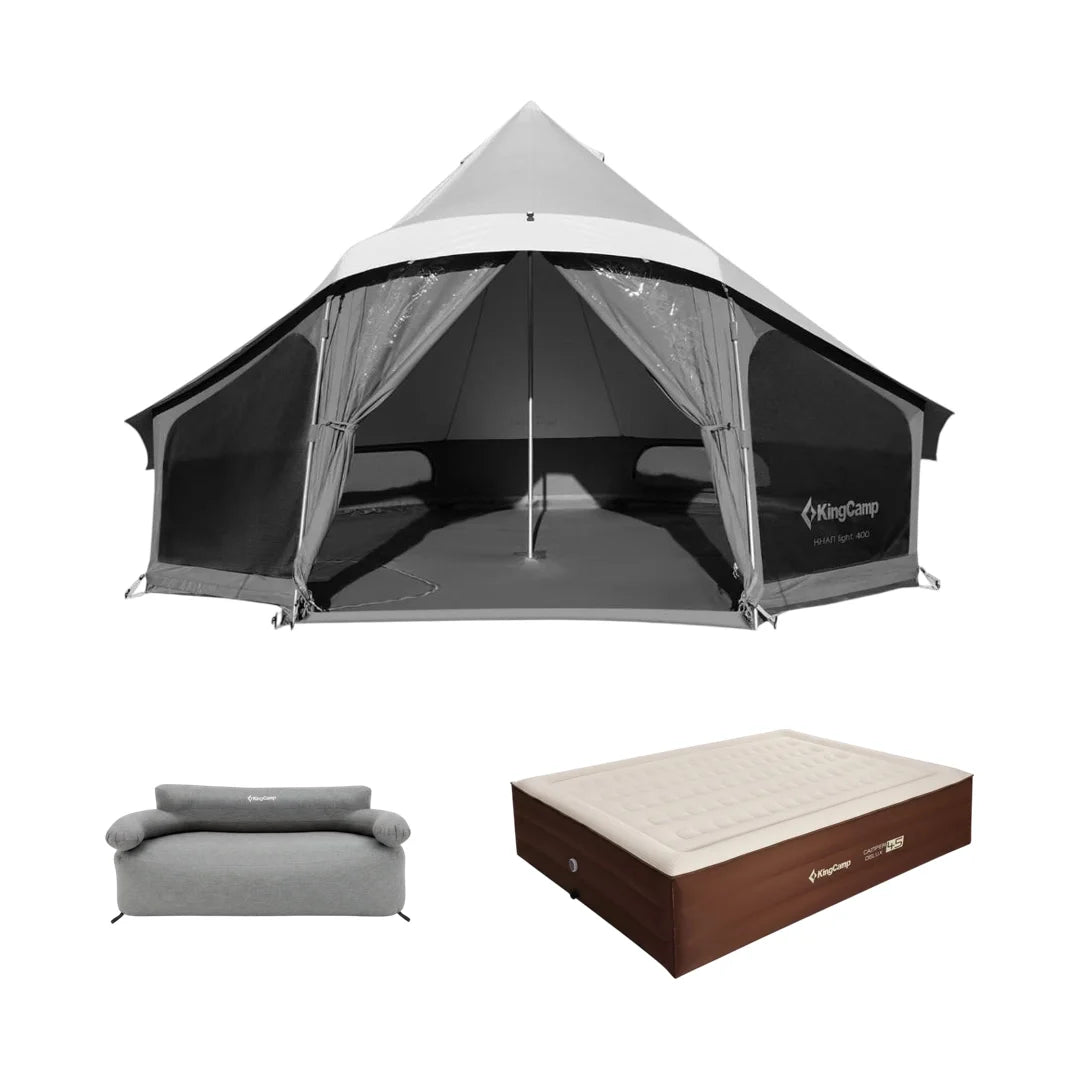 KingCamp KHAN LIGHT Tent Trio Bundle