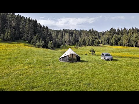 KingCamp KHAN LIGHT 400/500 Canvas Bell Tent