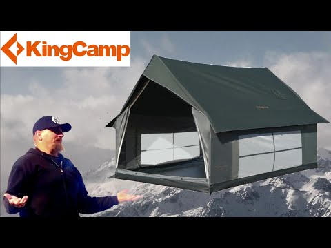 KingCamp MOUNTAIN IN C2 Cabin Tent with Stove Jack