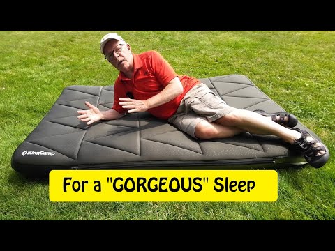 KingCamp GORGEOUS DOUBLE 17 Inflatable Sleeping Pad with Cover