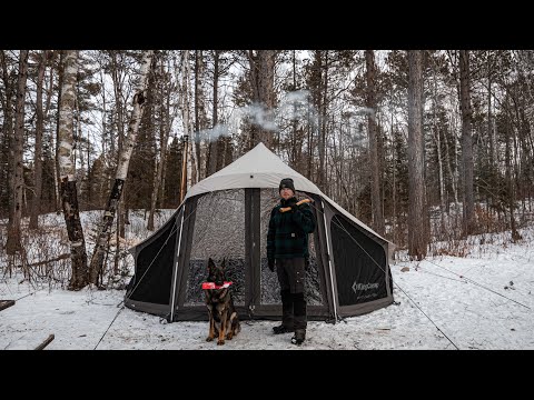 KingCamp KHAN LIGHT 400/500 Canvas Bell Tent