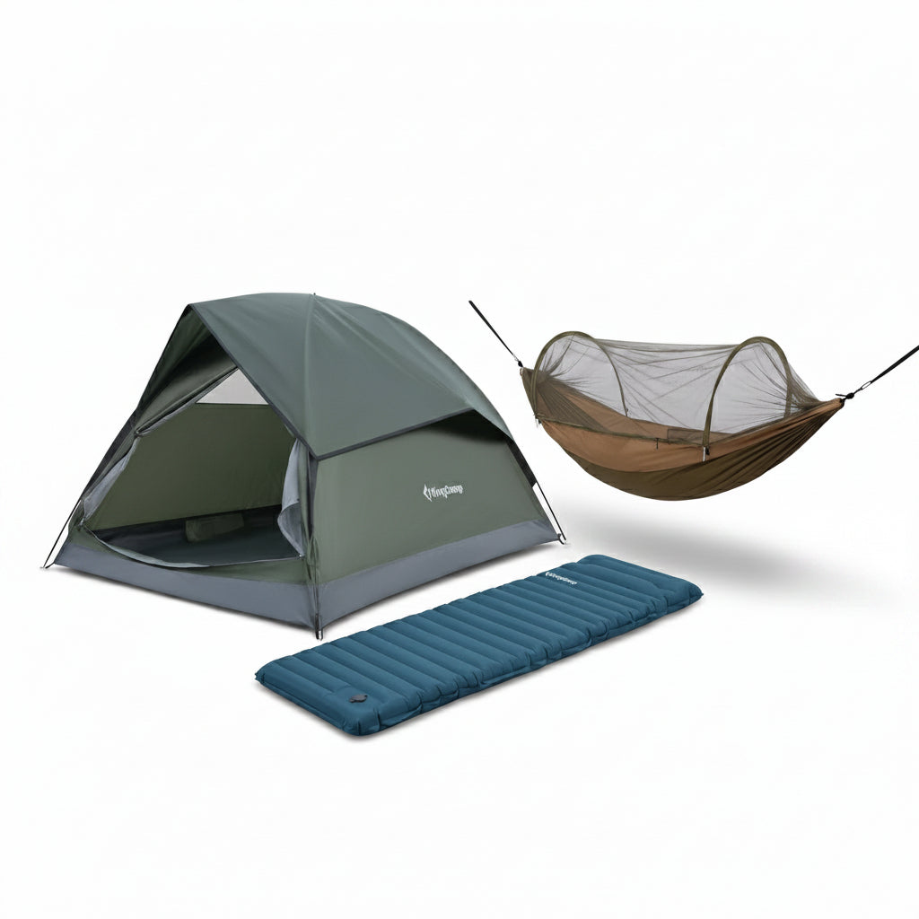 KingCamp Backpacker & Trailhead 3-in-1 Comfort Bundle