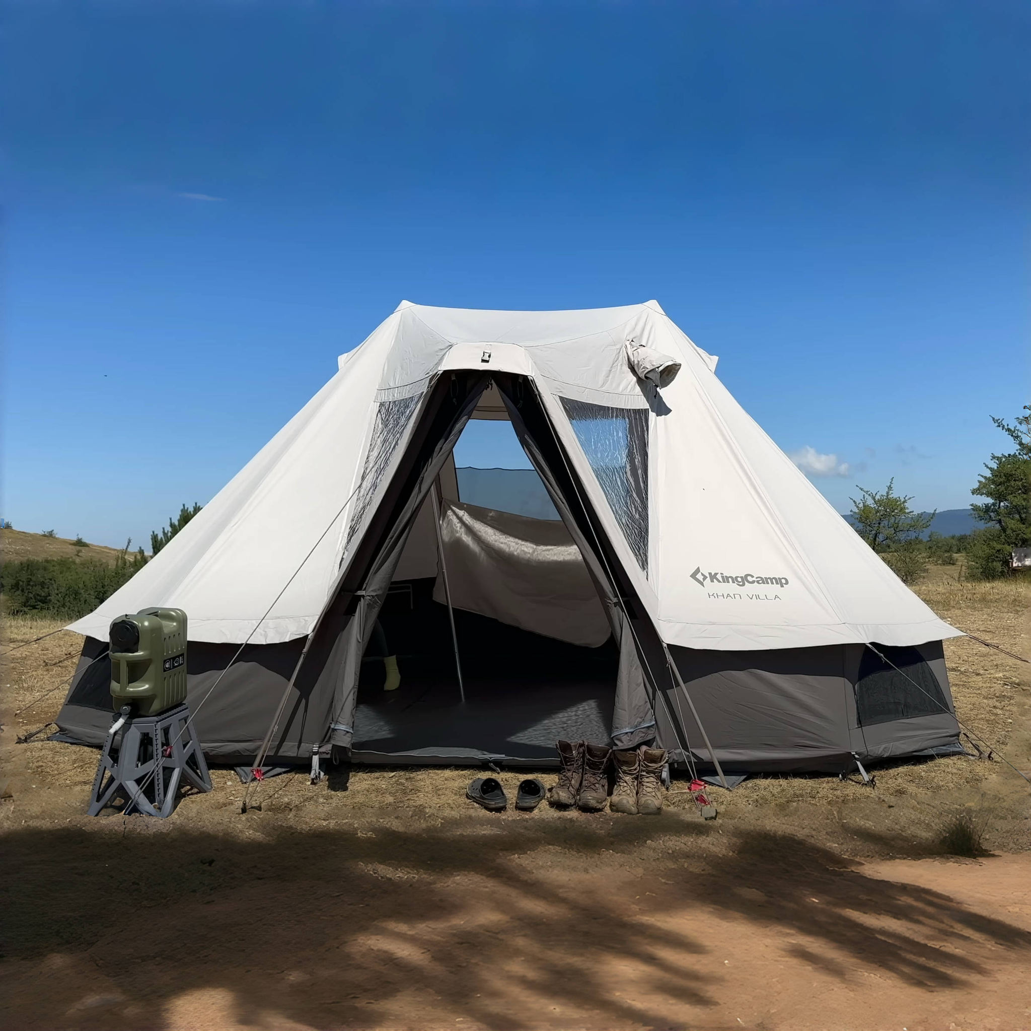 KingCamp KHAN Villa Tent with Free Inner Bundle – KingCamp Outdoors