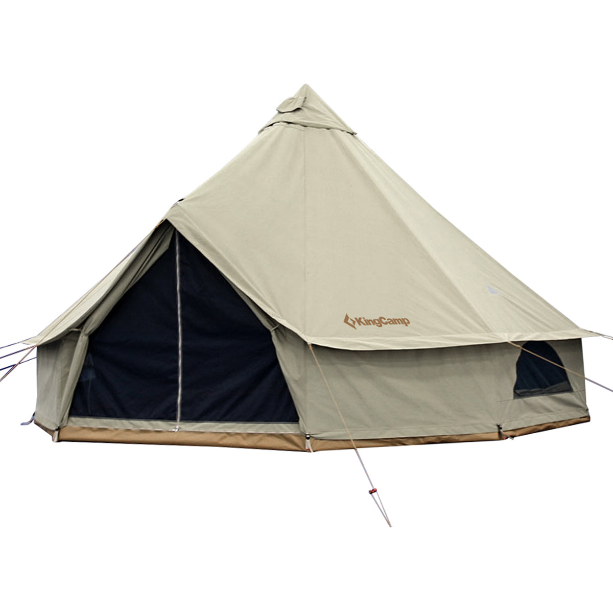 KingCamp Outdoor Gear 4-Season Khan Canvas Tent Hot Tent